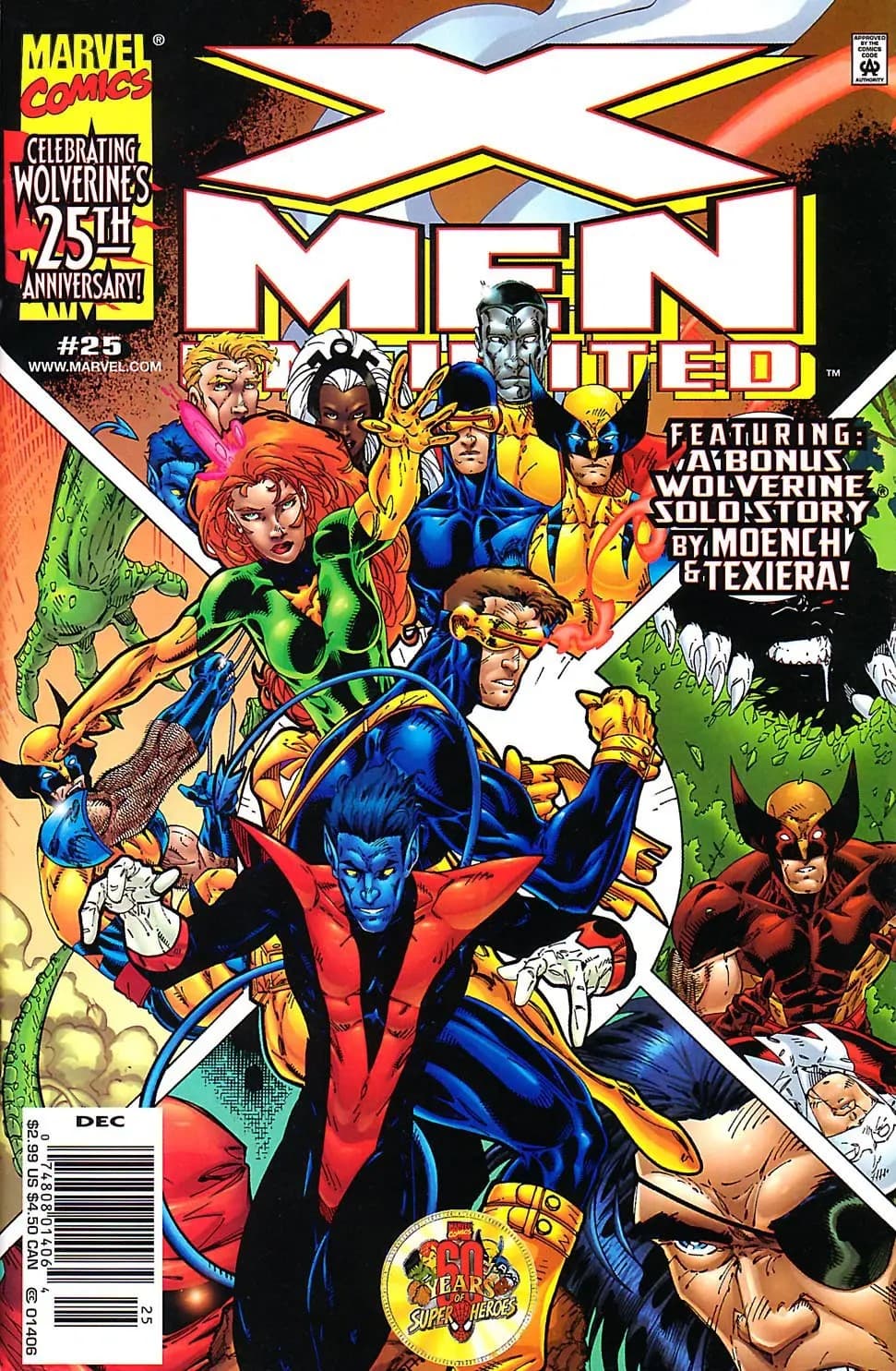 X-Men Unlimited #25 cover