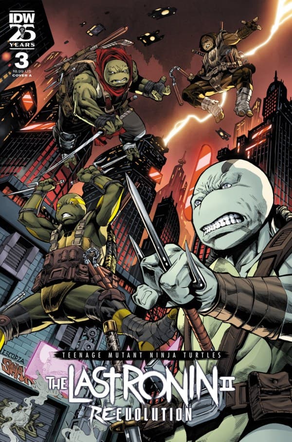 Teenage Mutant Ninja Turtles: The Last Ronin II - Re-Evolution #3 cover