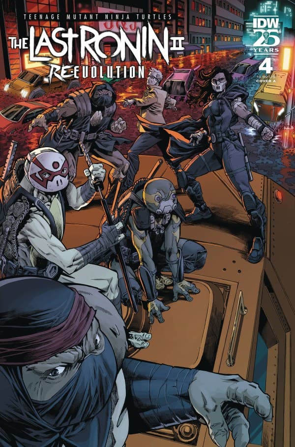 Teenage Mutant Ninja Turtles: The Last Ronin II - Re-Evolution #4 cover