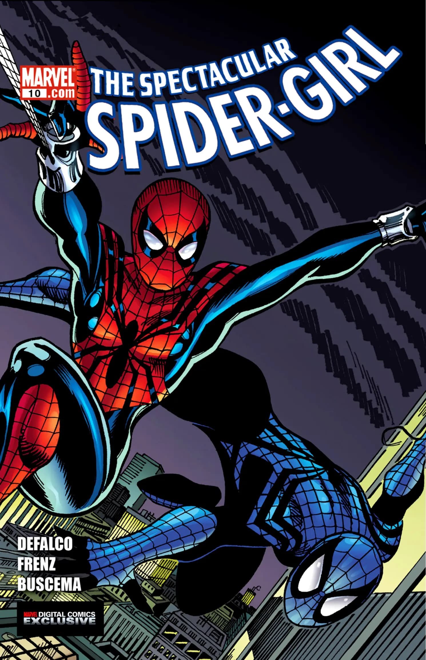 Spectacular Spider-Girl #10 cover