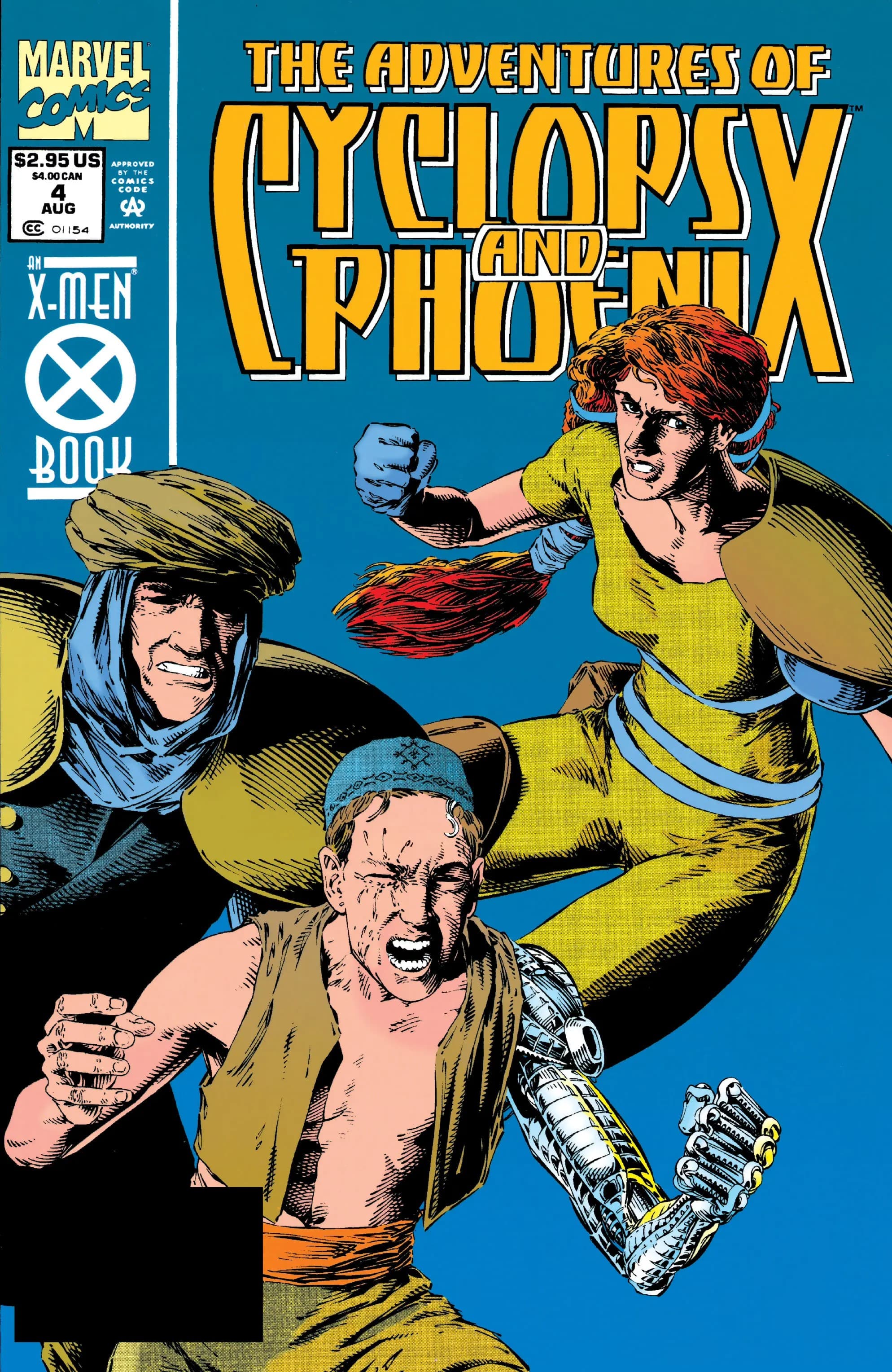 The Adventures of Cyclops and Phoenix #4 cover