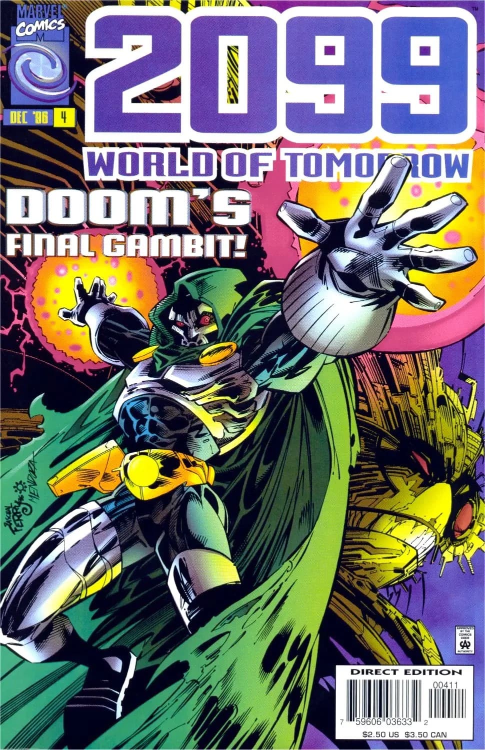 2099: World of Tomorrow #4 cover