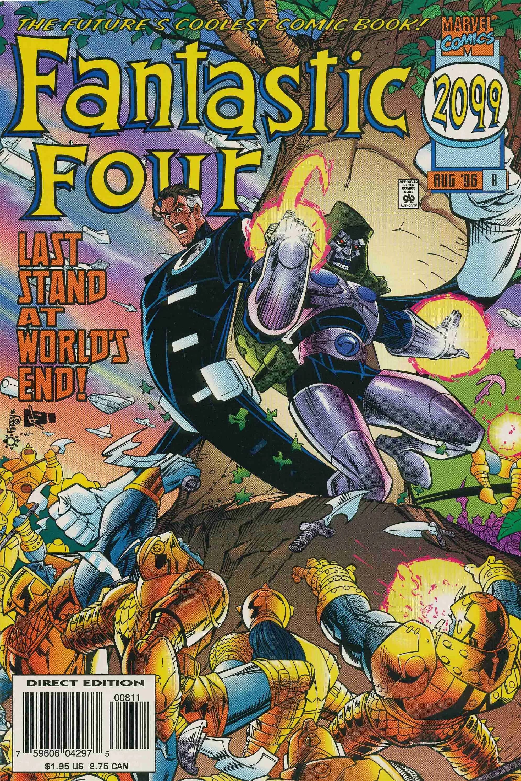 Fantastic Four 2099 #8 cover