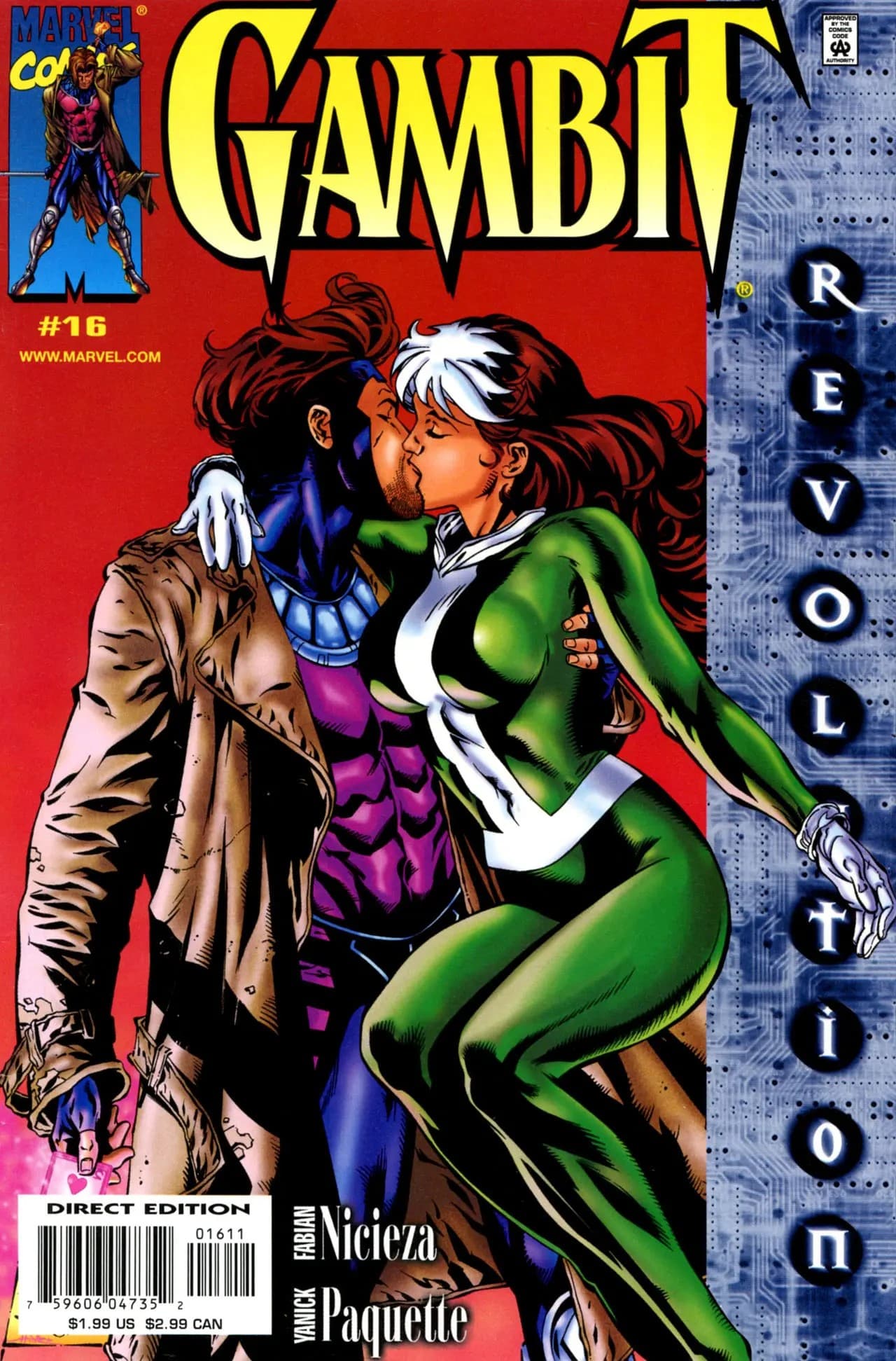Gambit #16 cover