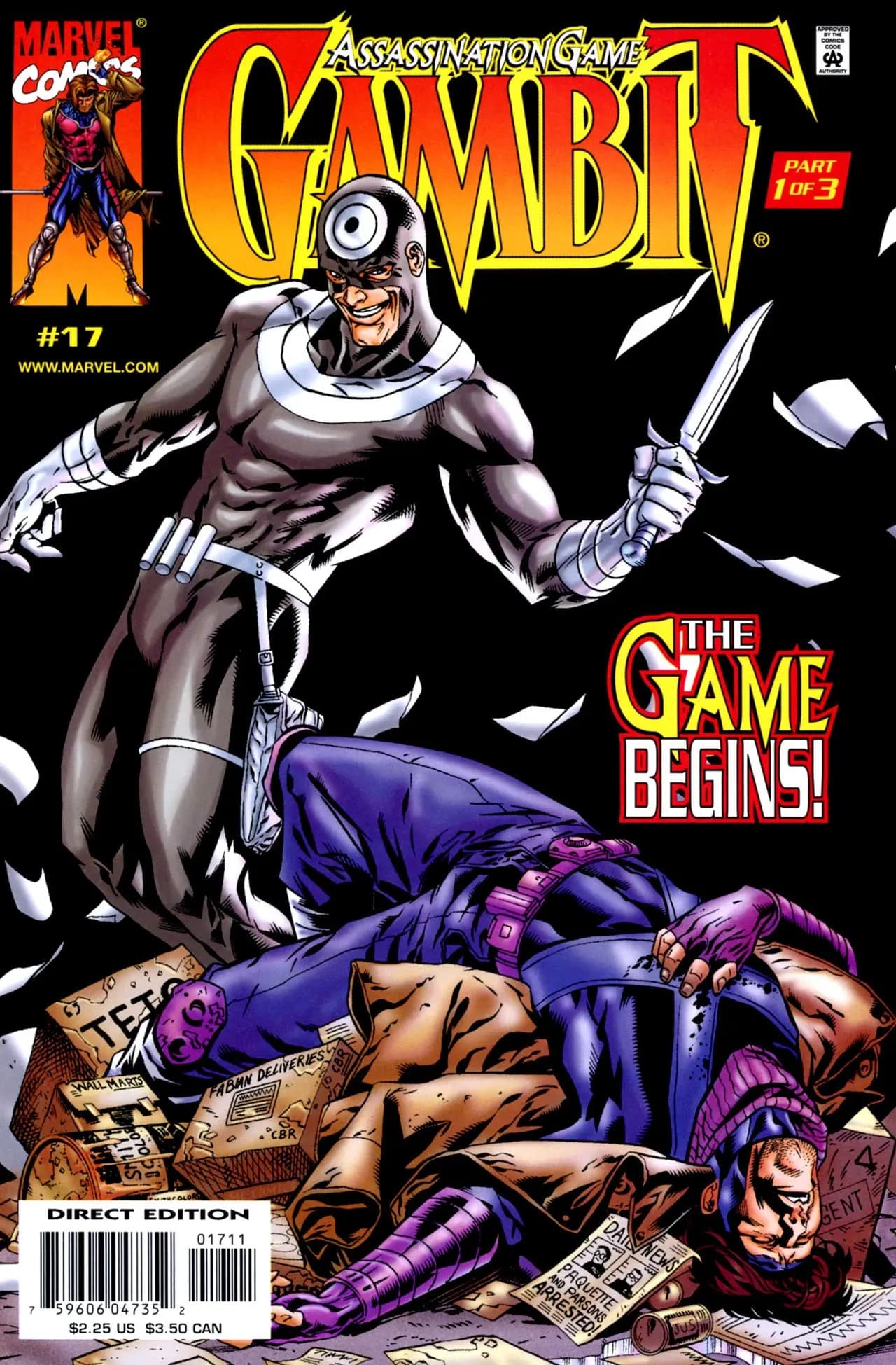 Gambit #17 cover