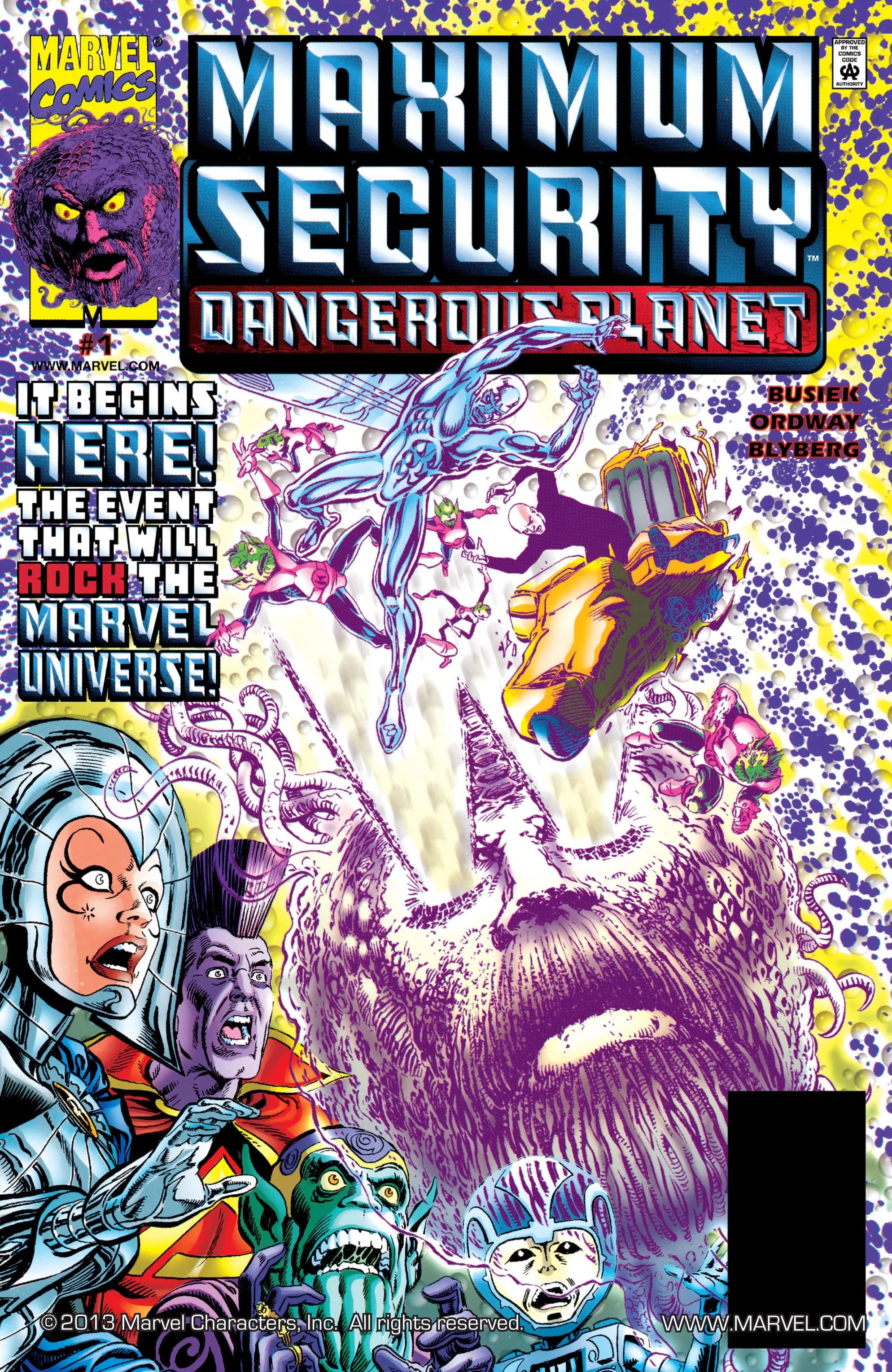 Maximum Security Dangerous Planet #1 cover