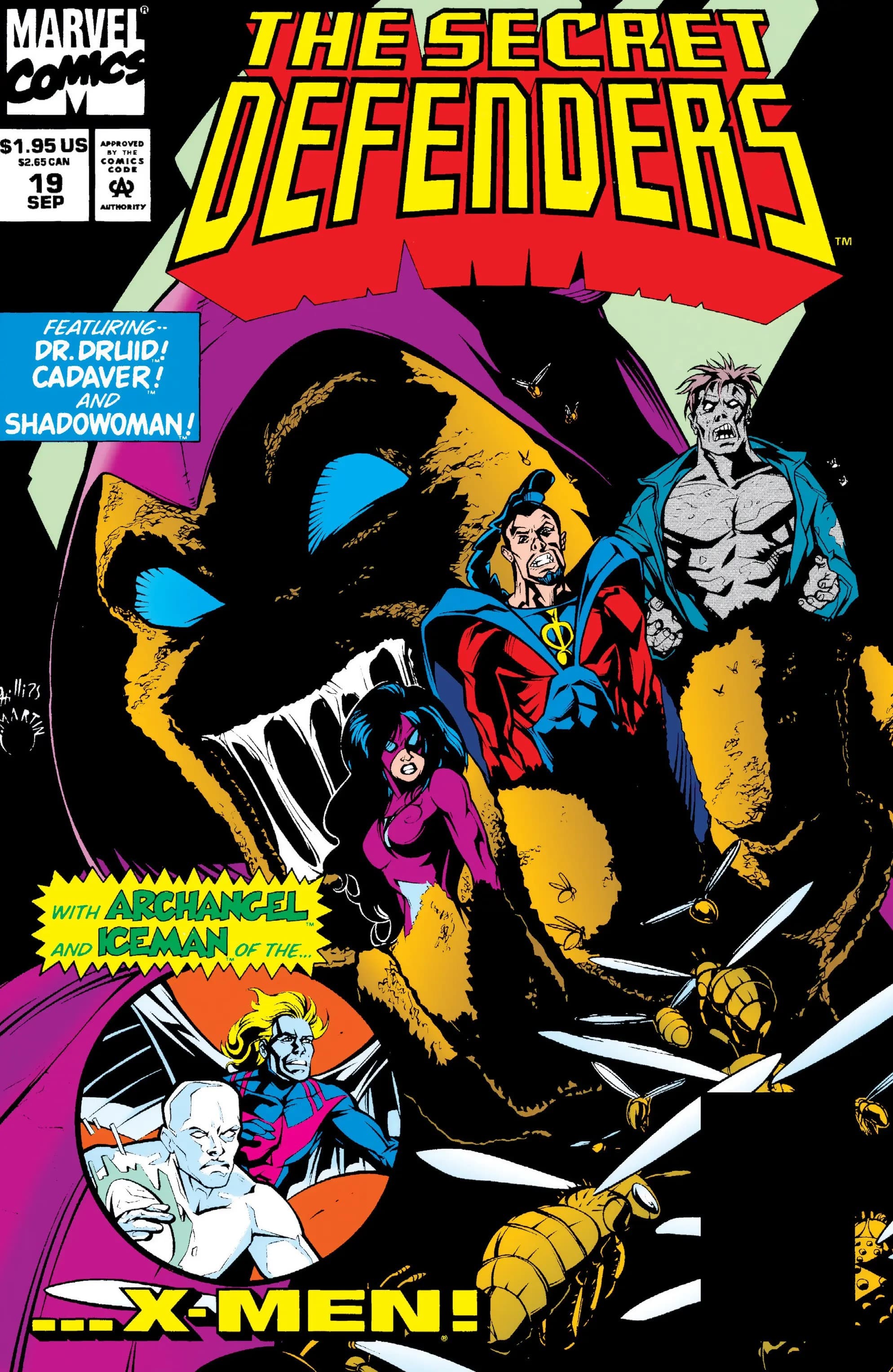 The Secret Defenders #19 cover