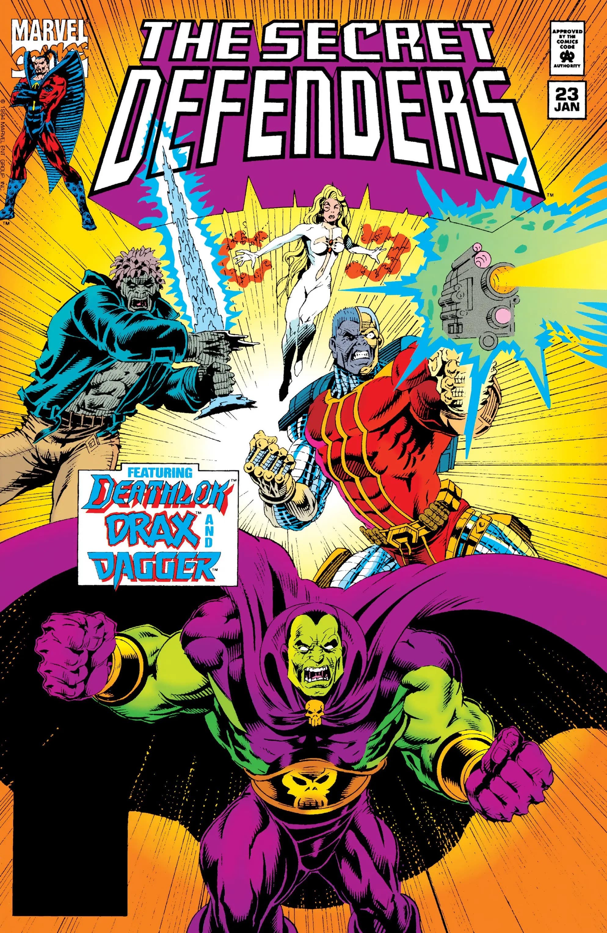 The Secret Defenders #23 cover