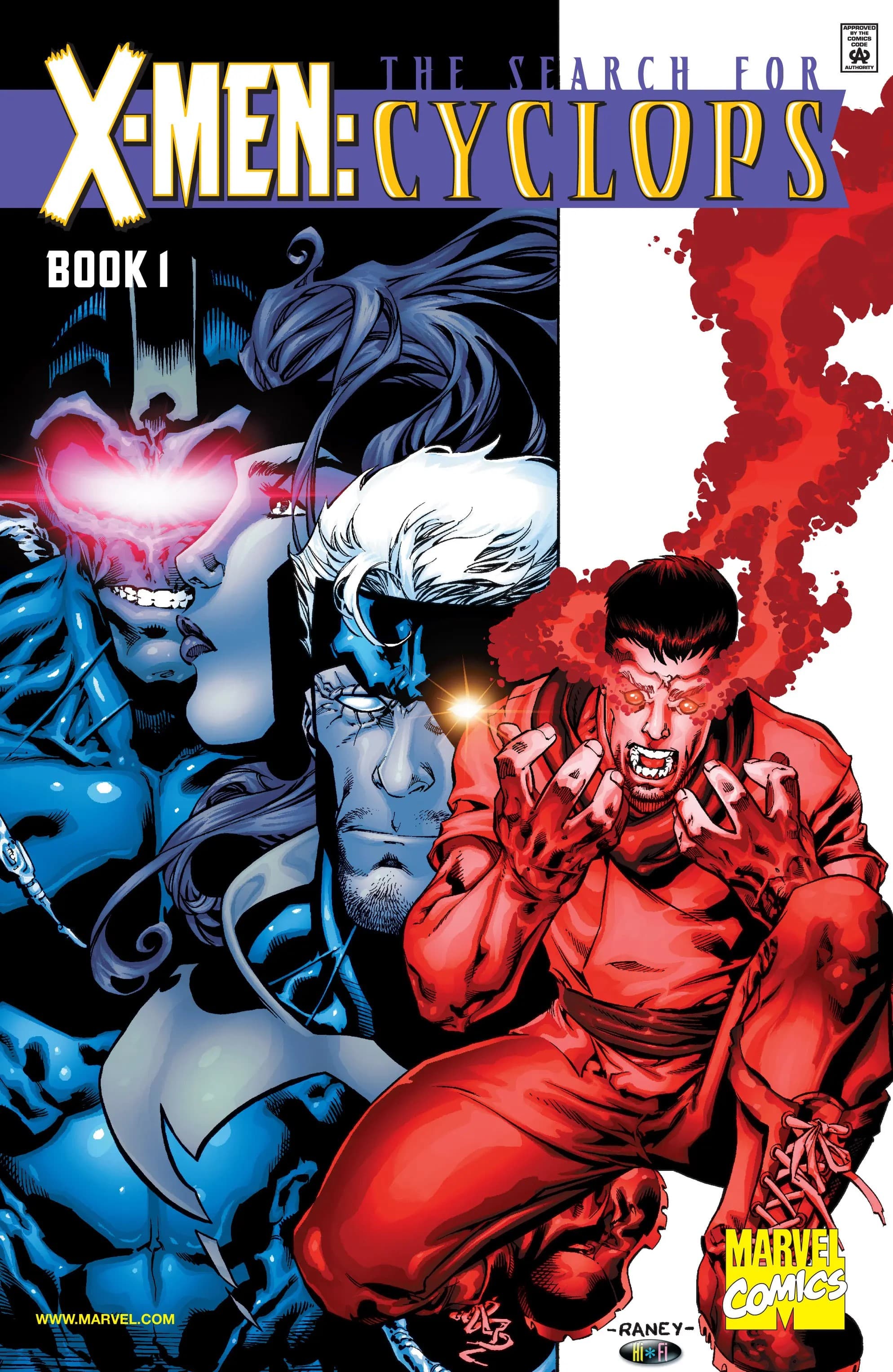 X-Men: The Search For Cyclops #1 cover