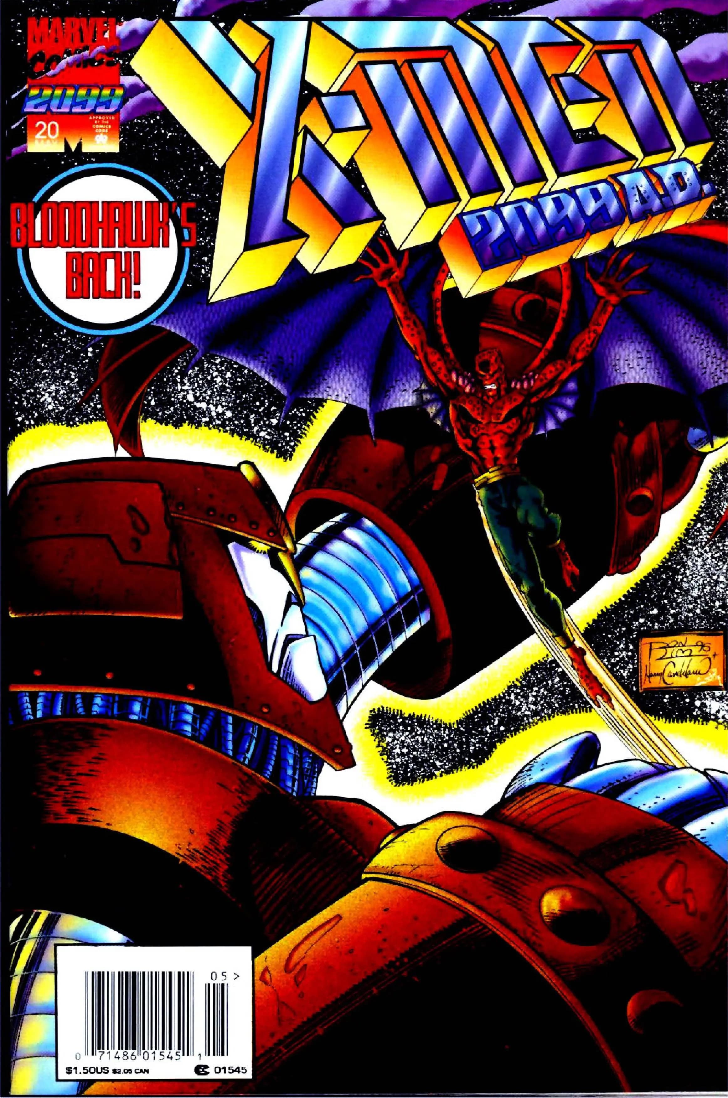 X-Men 2099 #20 cover