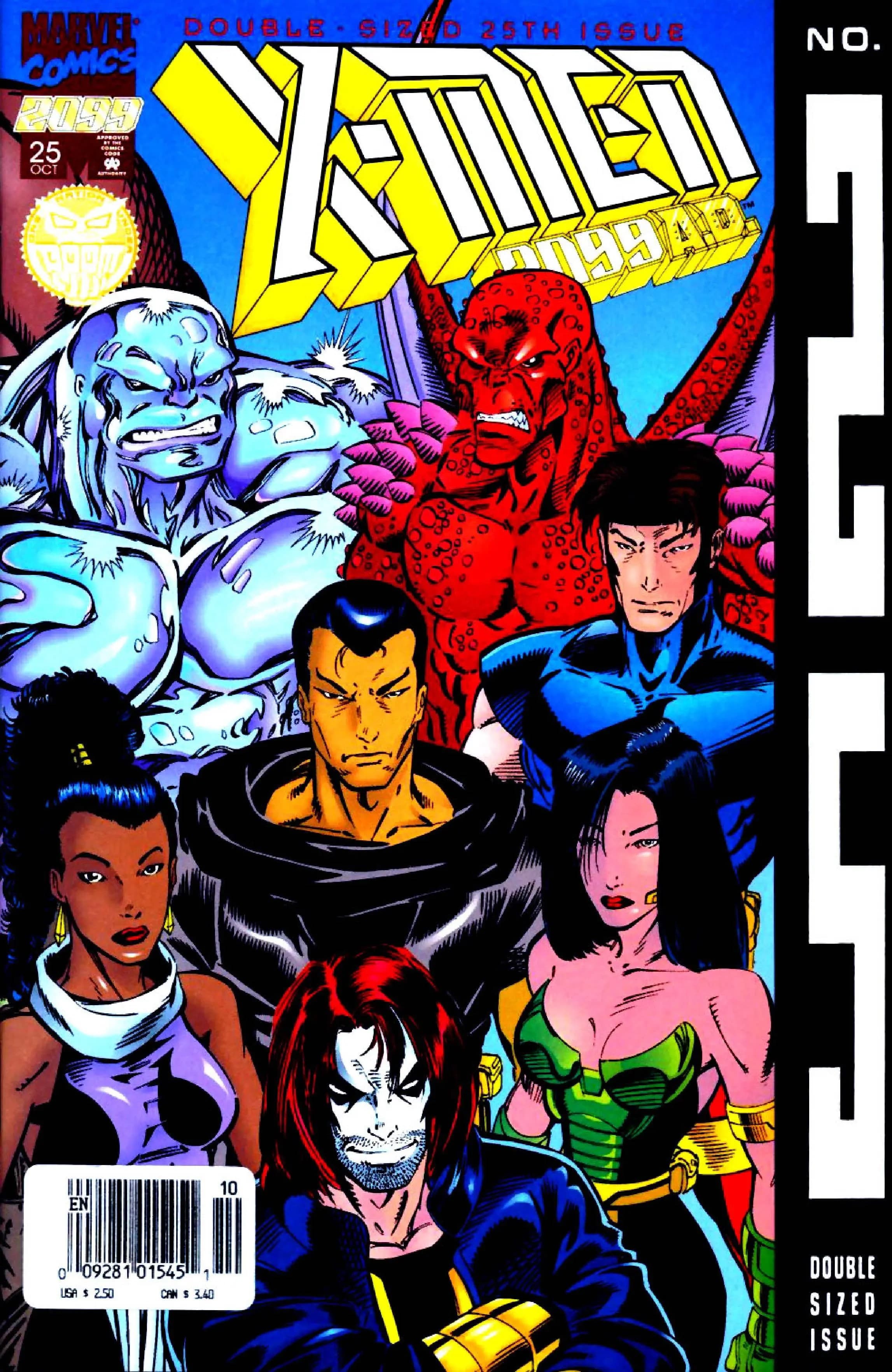 X-Men 2099 #25 cover