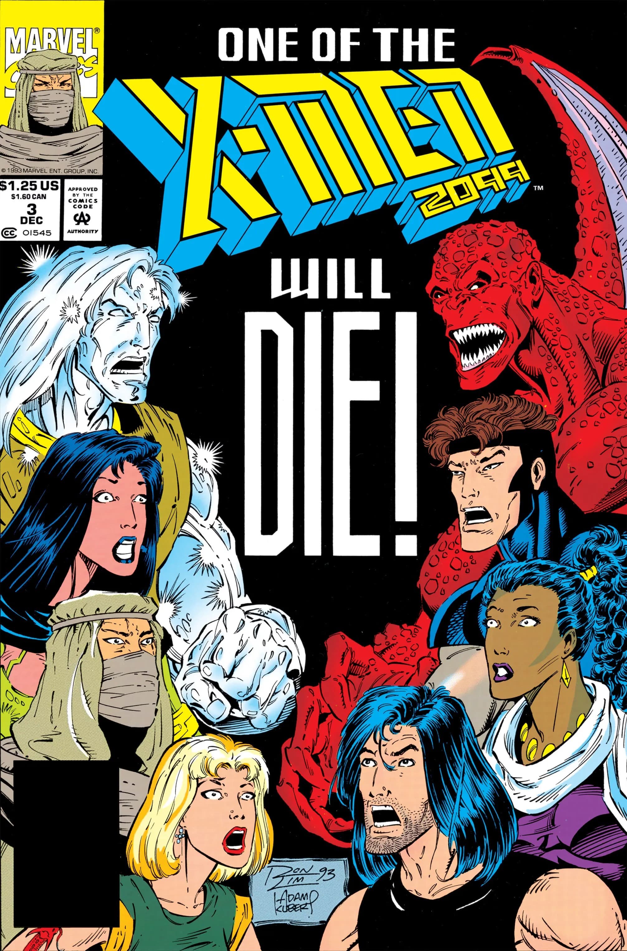 X-Men 2099 #3 cover