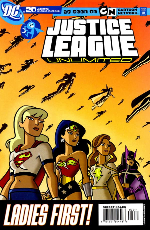 Justice League Unlimited #20 cover