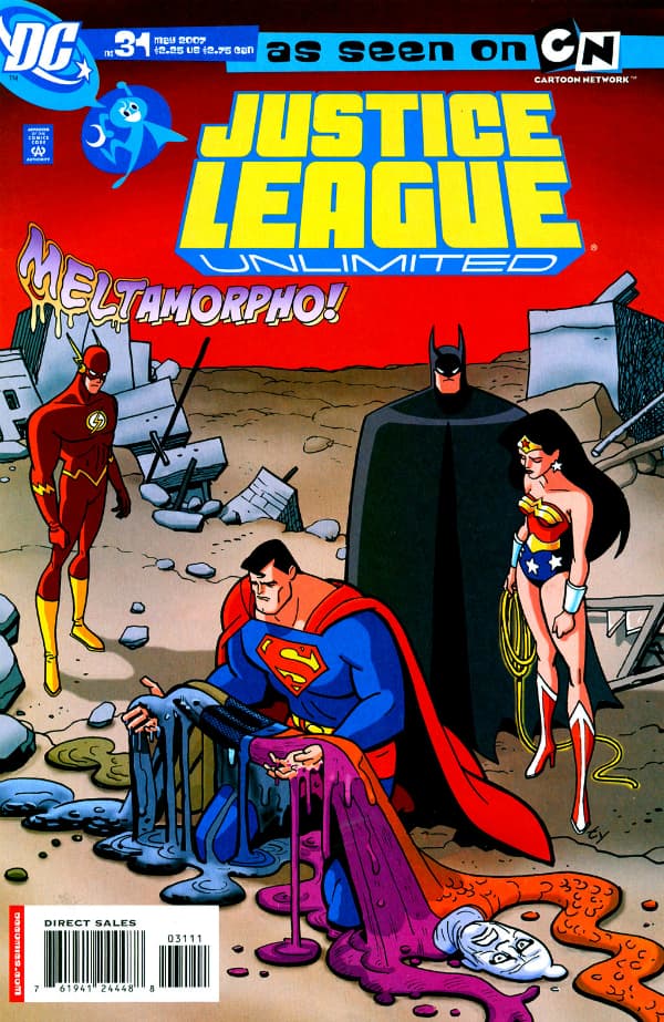 Justice League Unlimited #31 cover