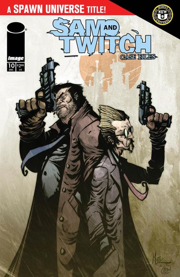 Sam and Twitch Case Files #10 cover