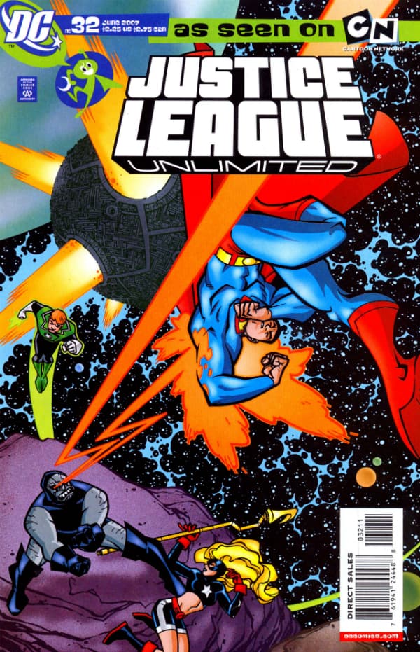 Justice League Unlimited #32 cover