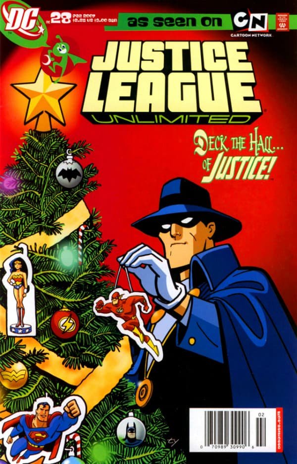 Justice League Unlimited #28 cover
