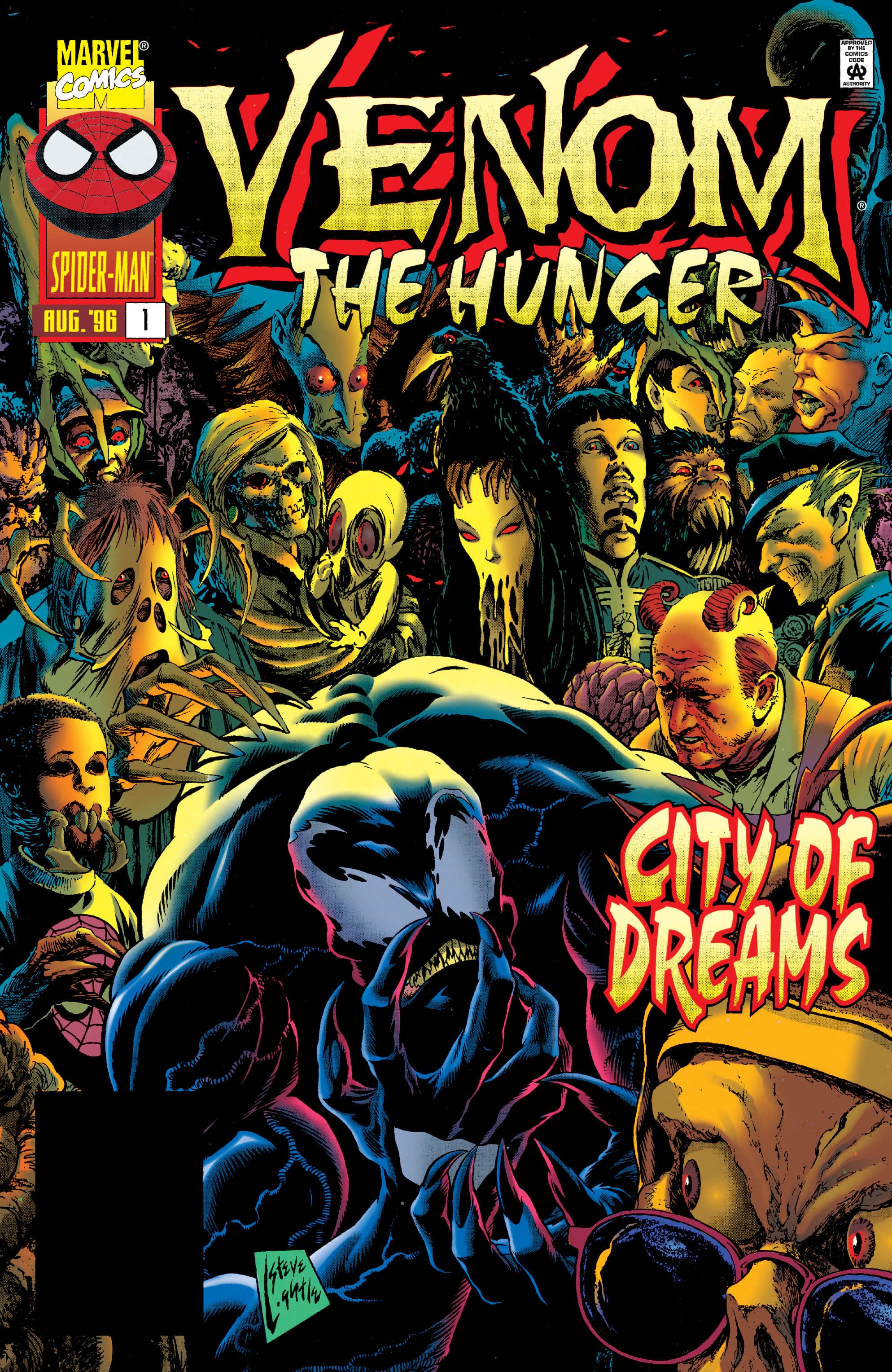 Venom: The Hunger #1 cover
