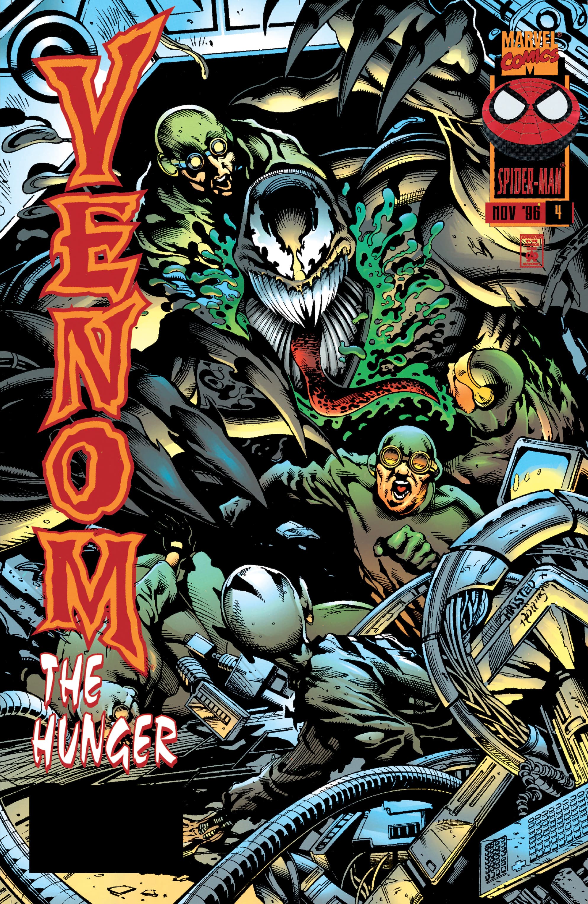 Venom: The Hunger #4 cover