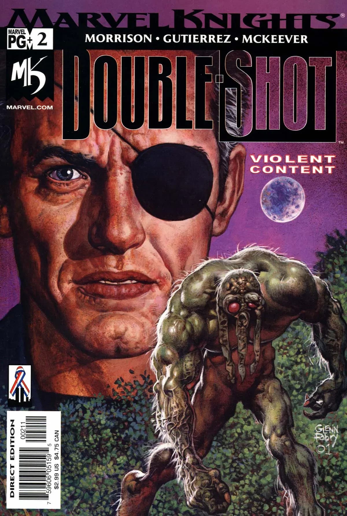 Marvel Knights Double Shot #2 cover