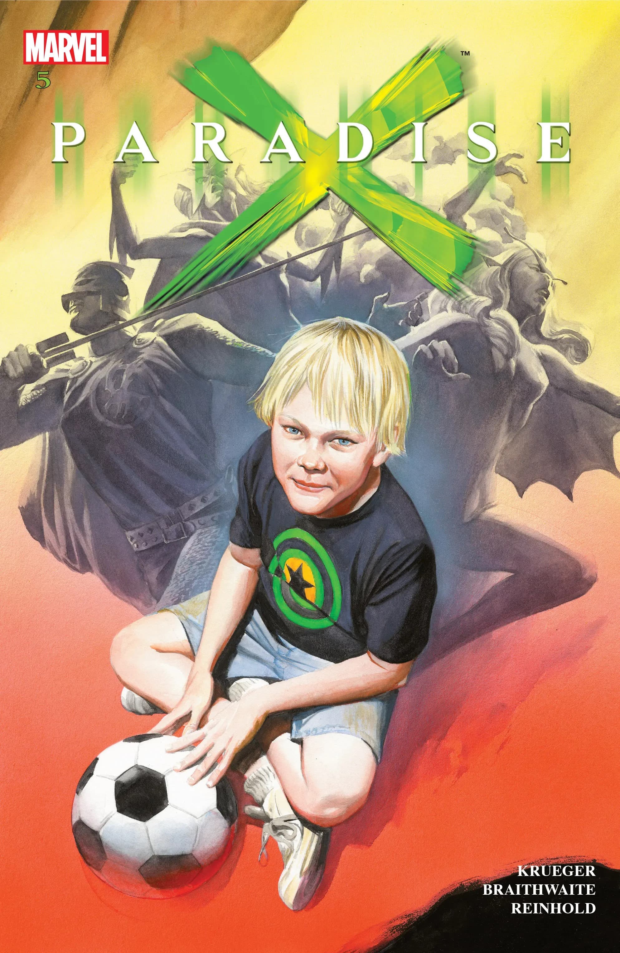 Paradise X #5 cover