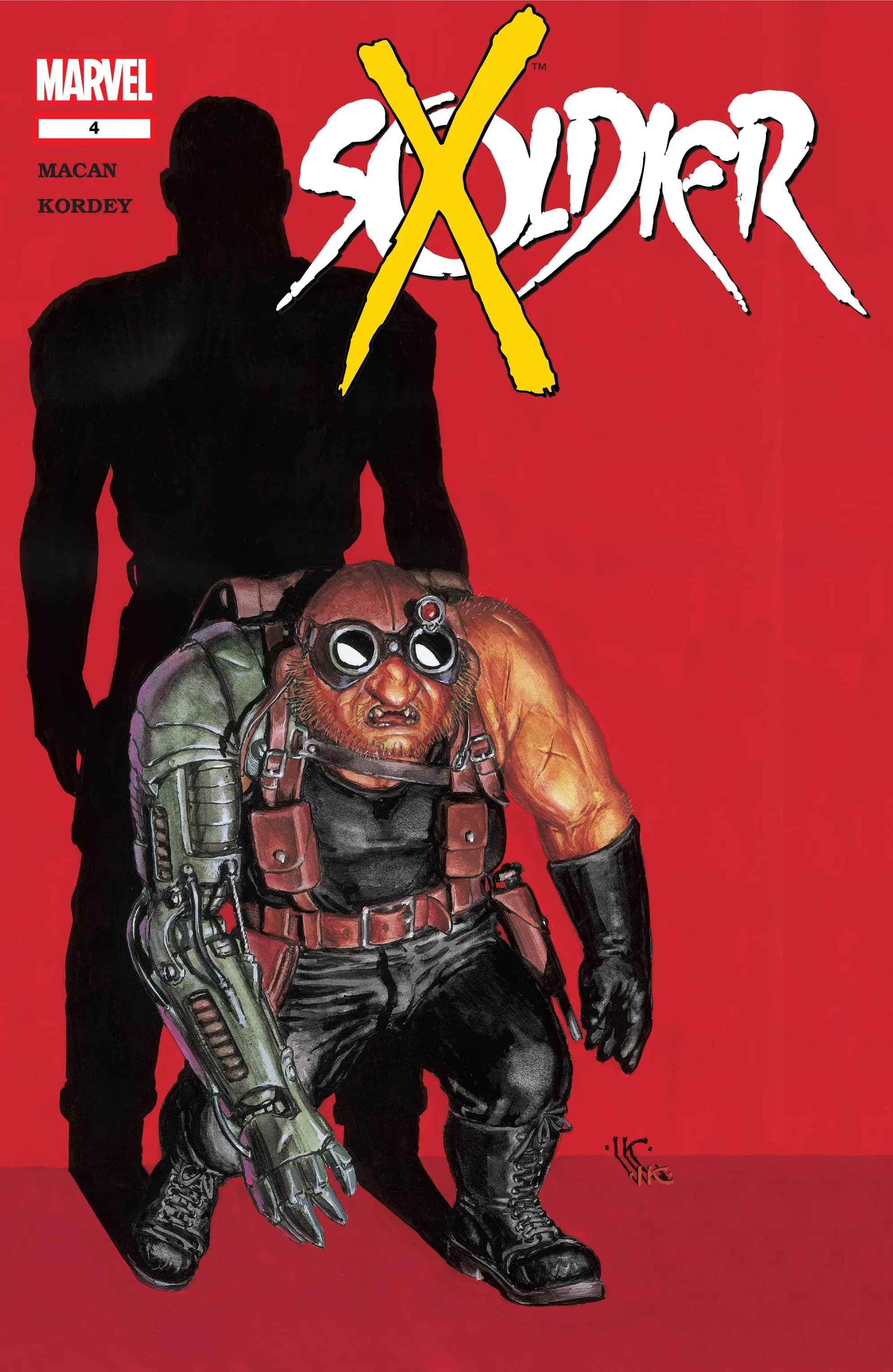 Soldier X #4 cover
