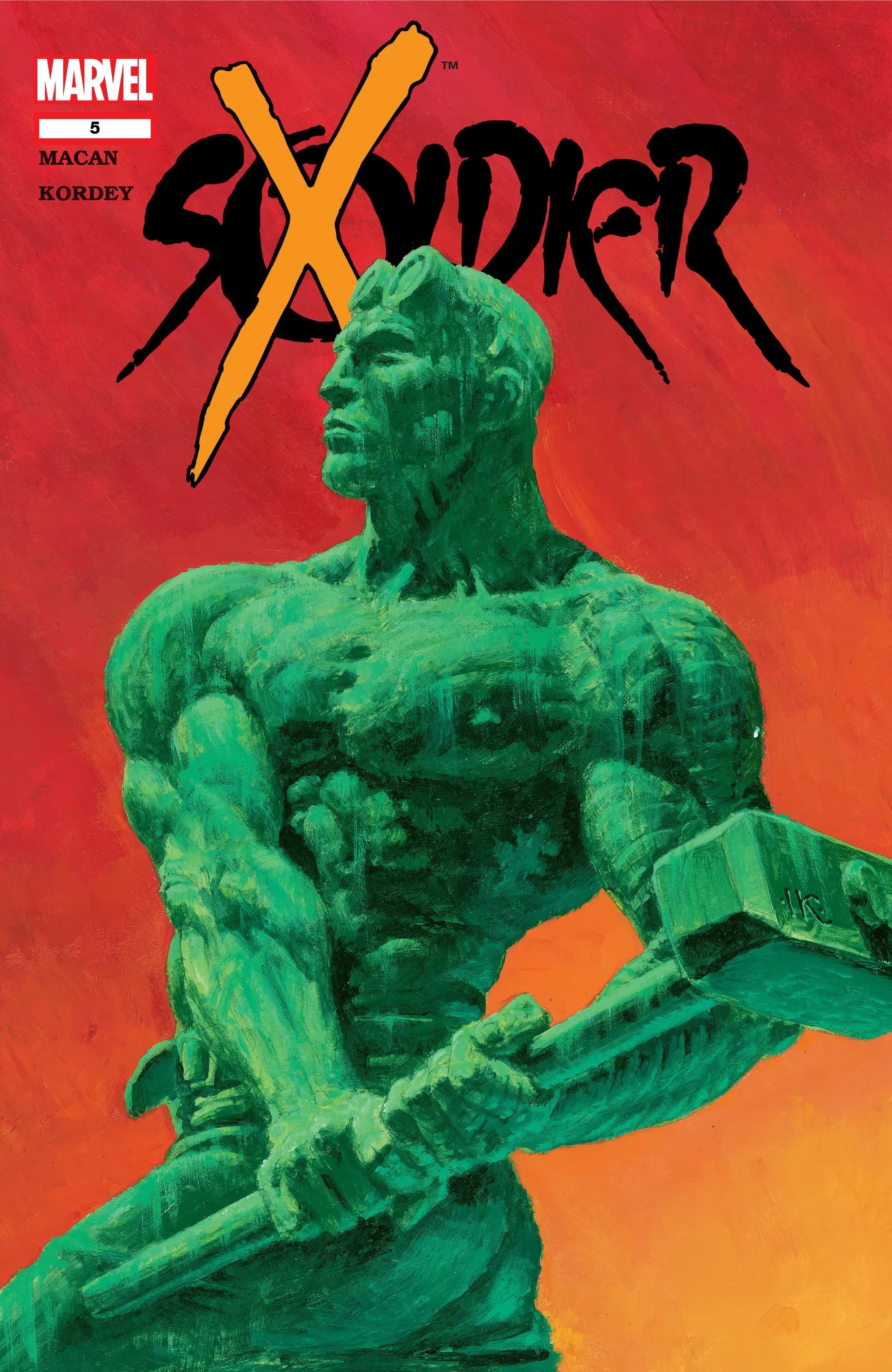 Soldier X #5 cover