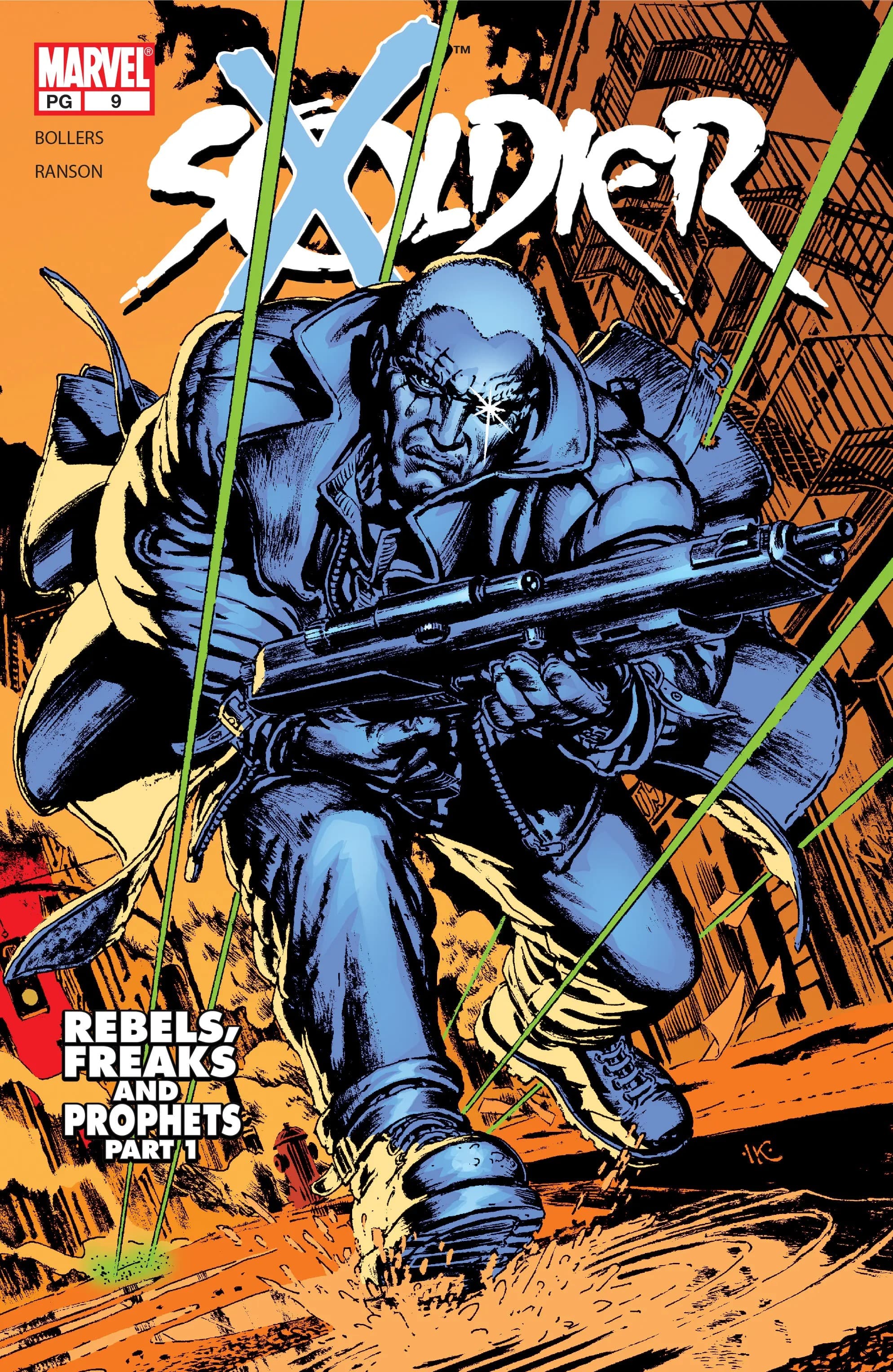 Soldier X #9 cover