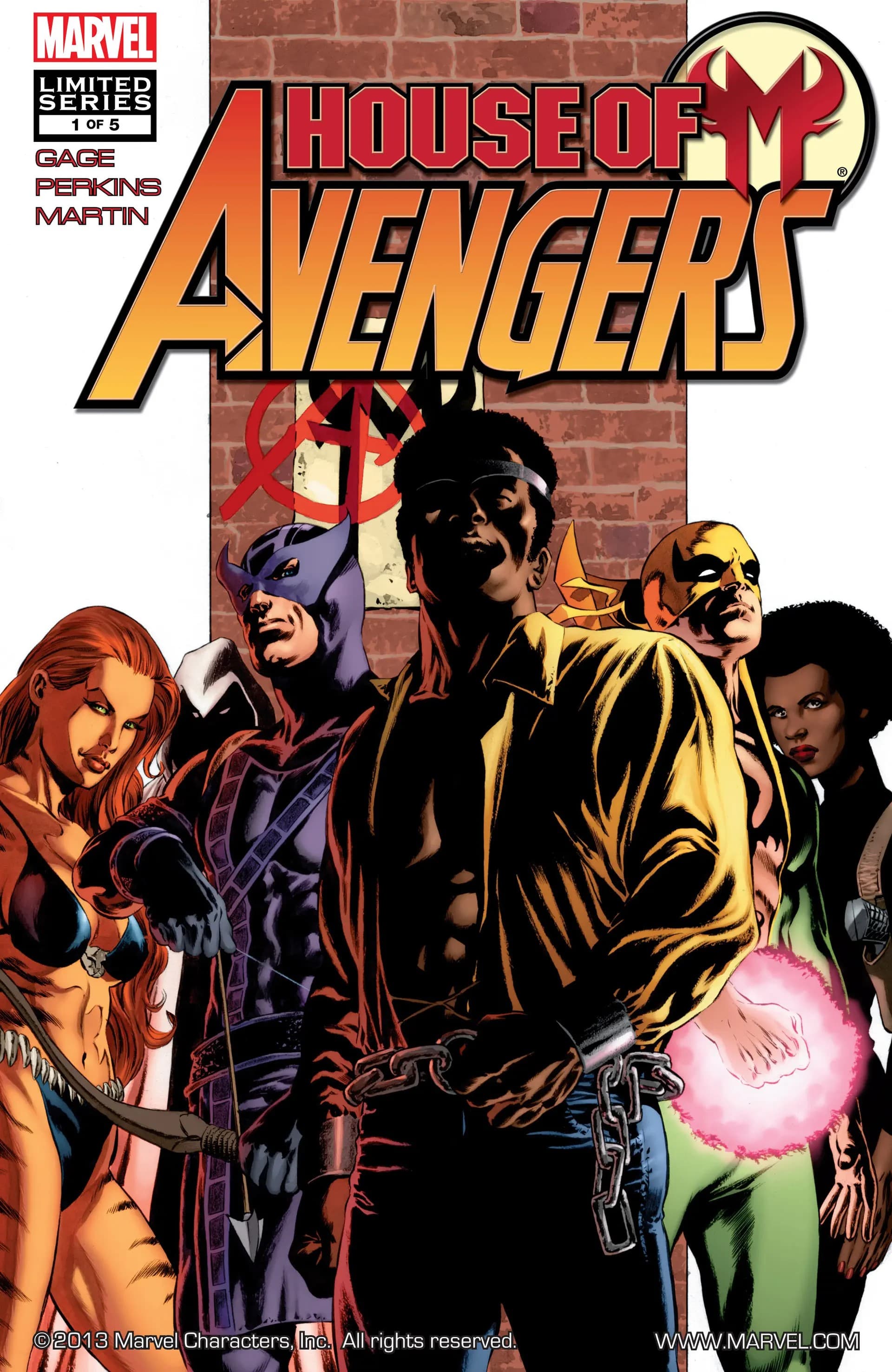House of M: Avengers #1 cover