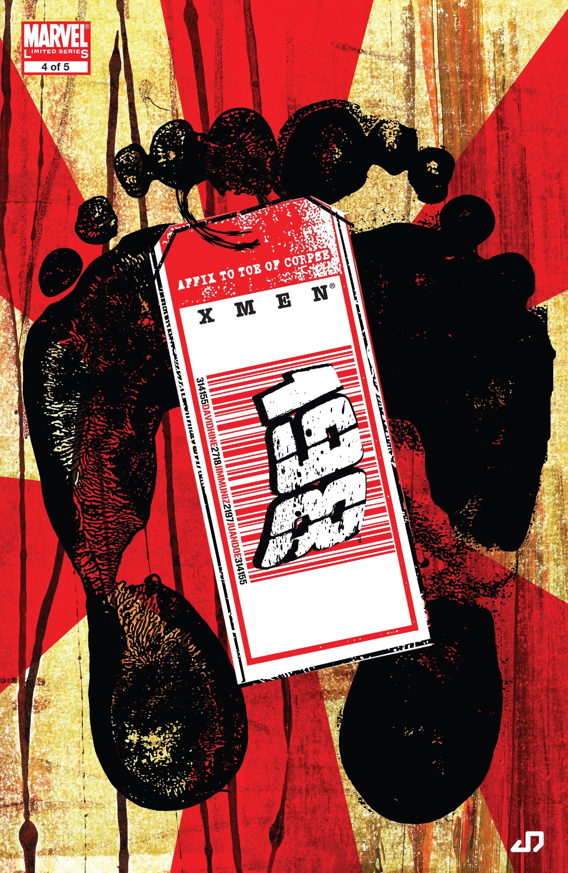 X-Men: The 198 #4 cover