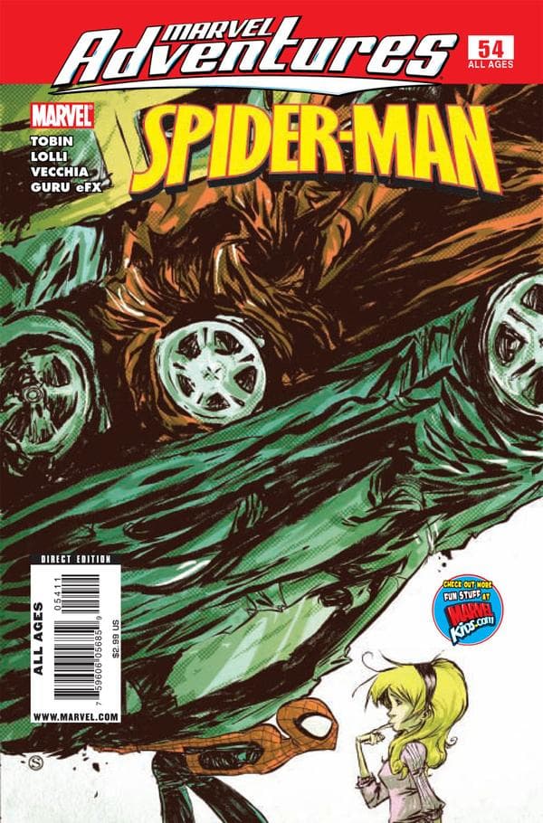 Marvel Adventures: Spider-Man #54 cover