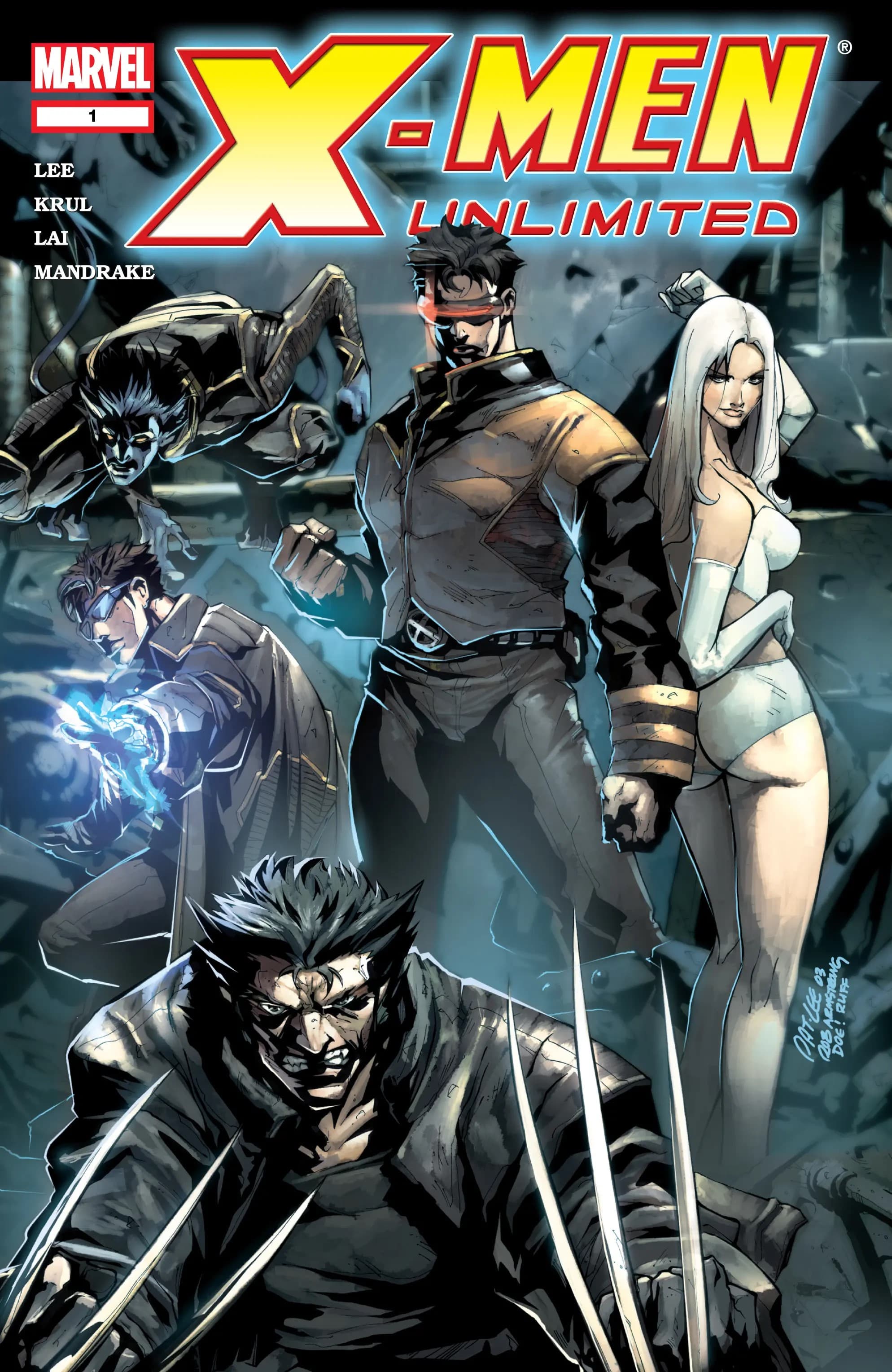 X-Men Unlimited #1 cover