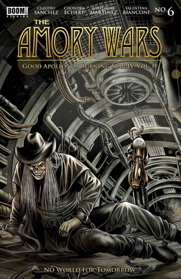 The Amory Wars: Good Apollo, I'm Burning Star IV, Volume II - No World for Tomorrow #6 cover