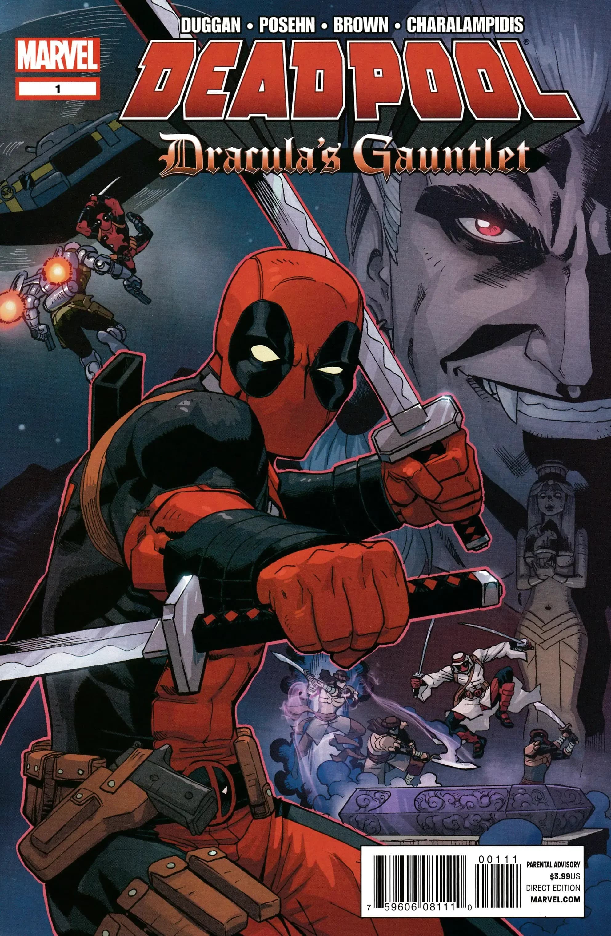 Deadpool: Dracula's Gauntlet #1 cover