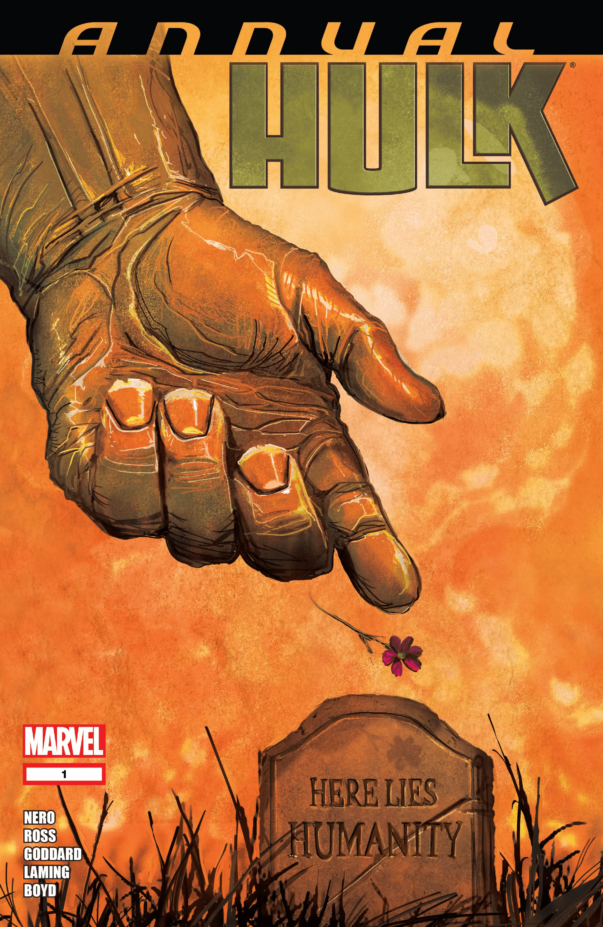 Hulk Annual #1 cover