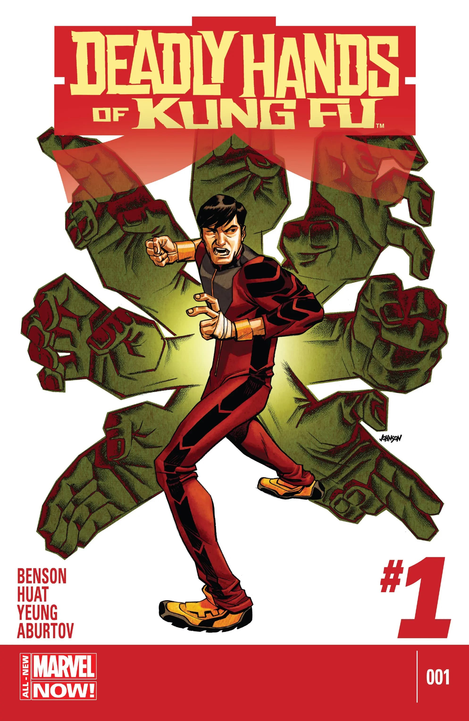 Deadly Hands of Kung Fu #1 cover