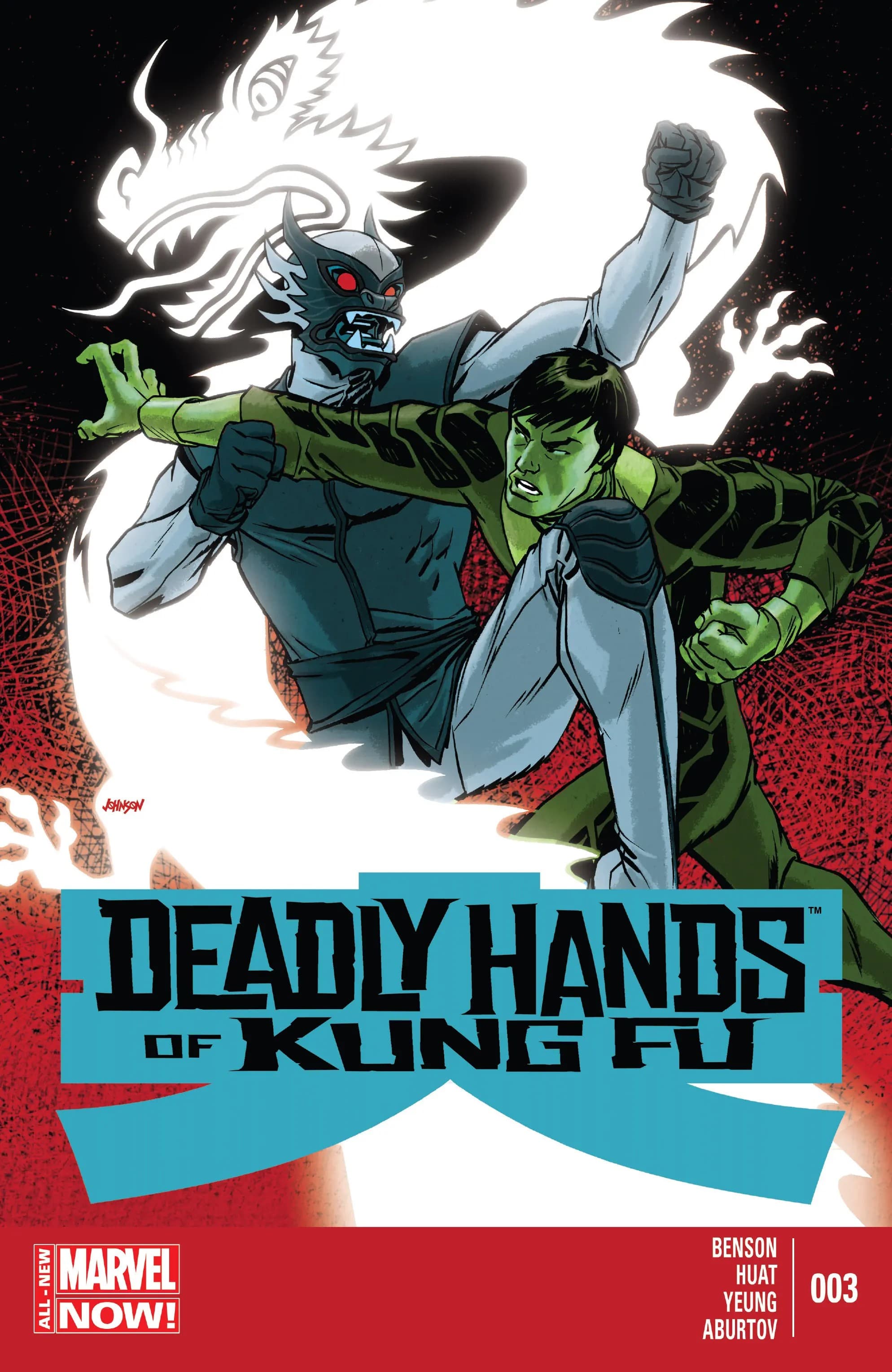 Deadly Hands of Kung Fu #3 cover