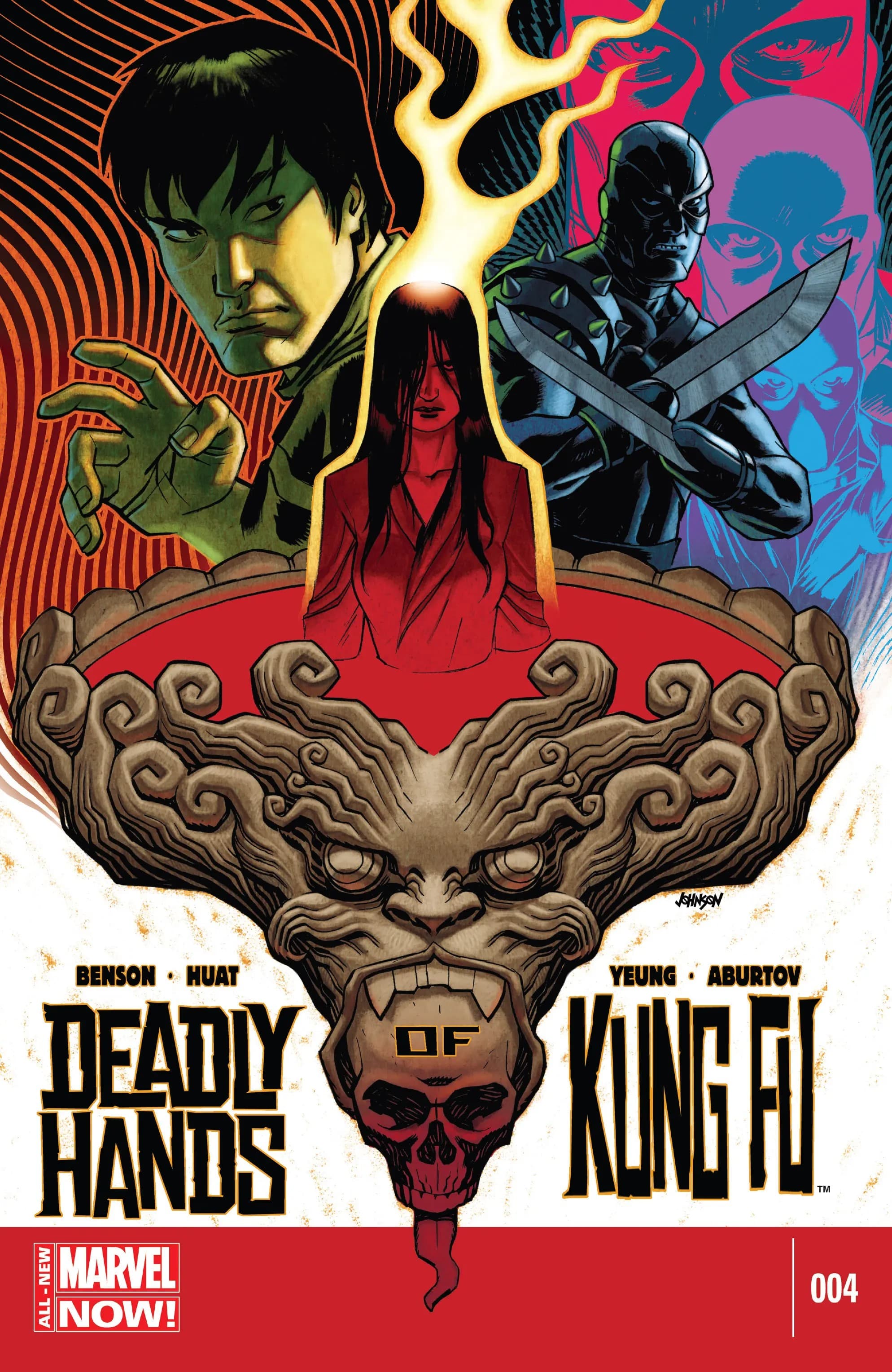 Deadly Hands of Kung Fu #4 cover