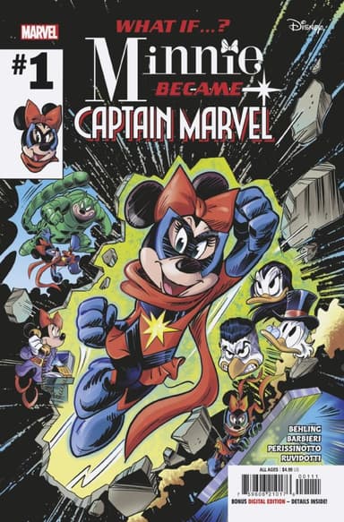 Marvel & Disney: What If...? Minnie Became Captain Marvel