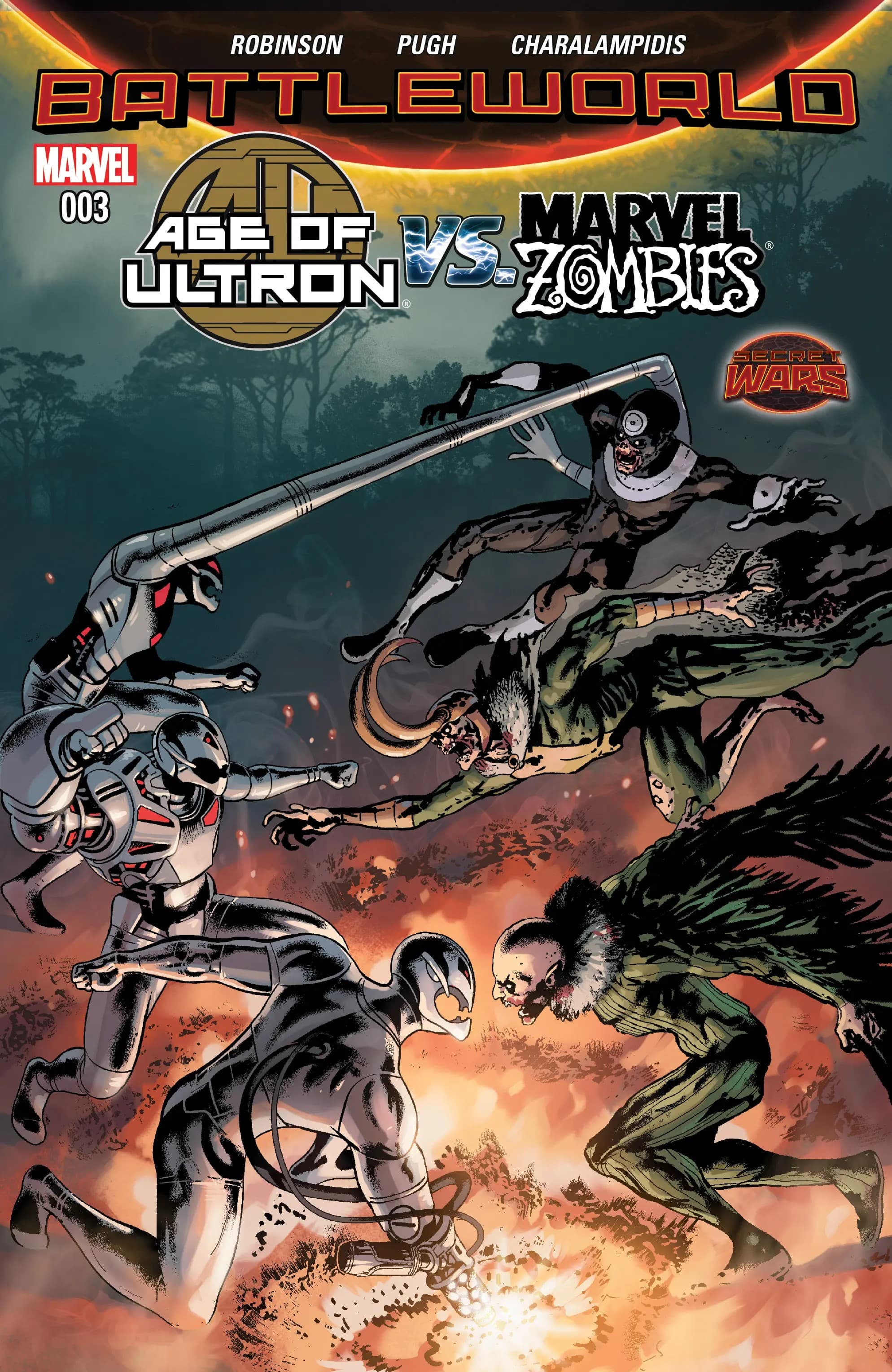 Age of Ultron vs. Marvel Zombies #3 cover
