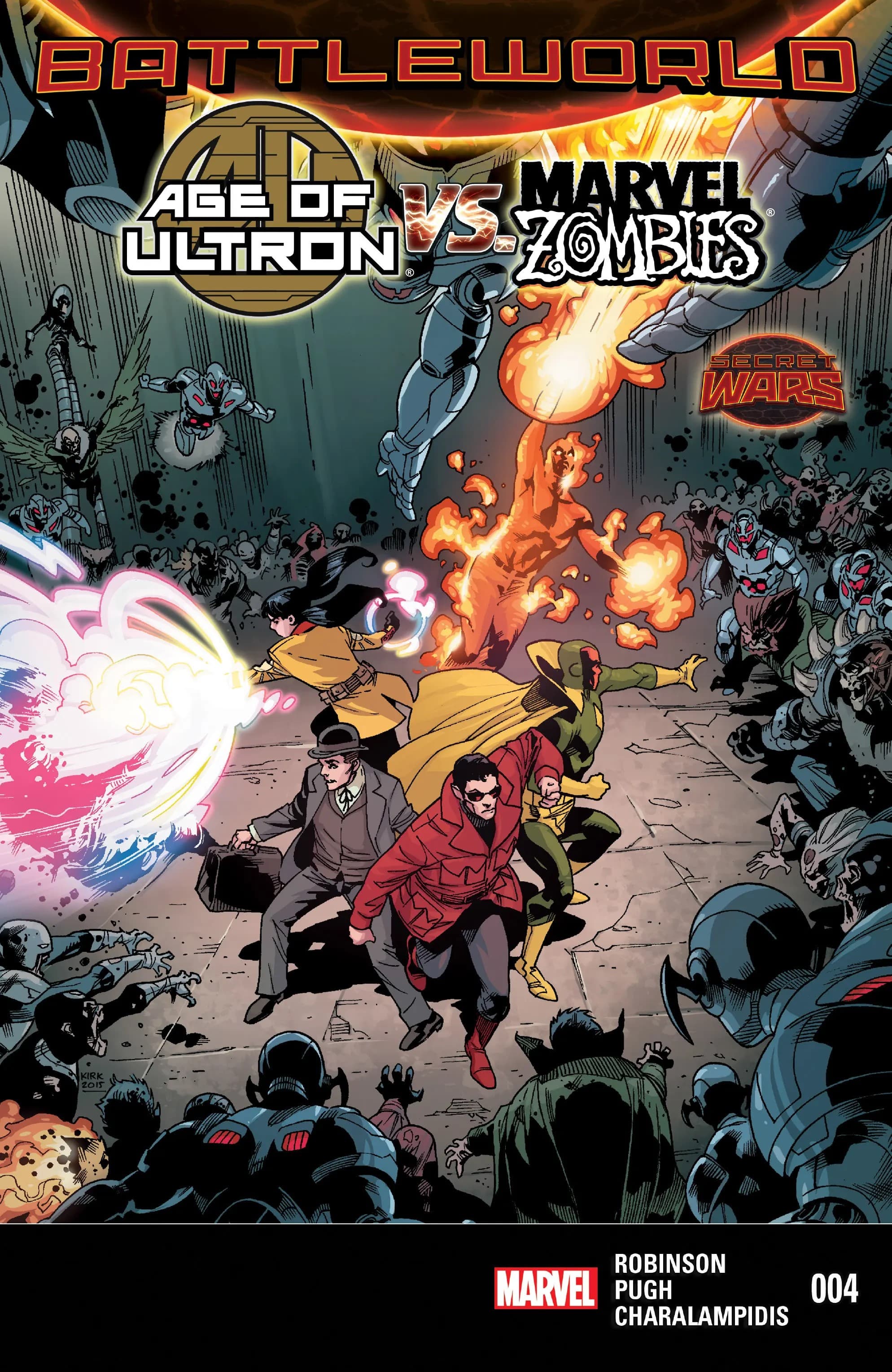 Age of Ultron vs. Marvel Zombies #4 cover