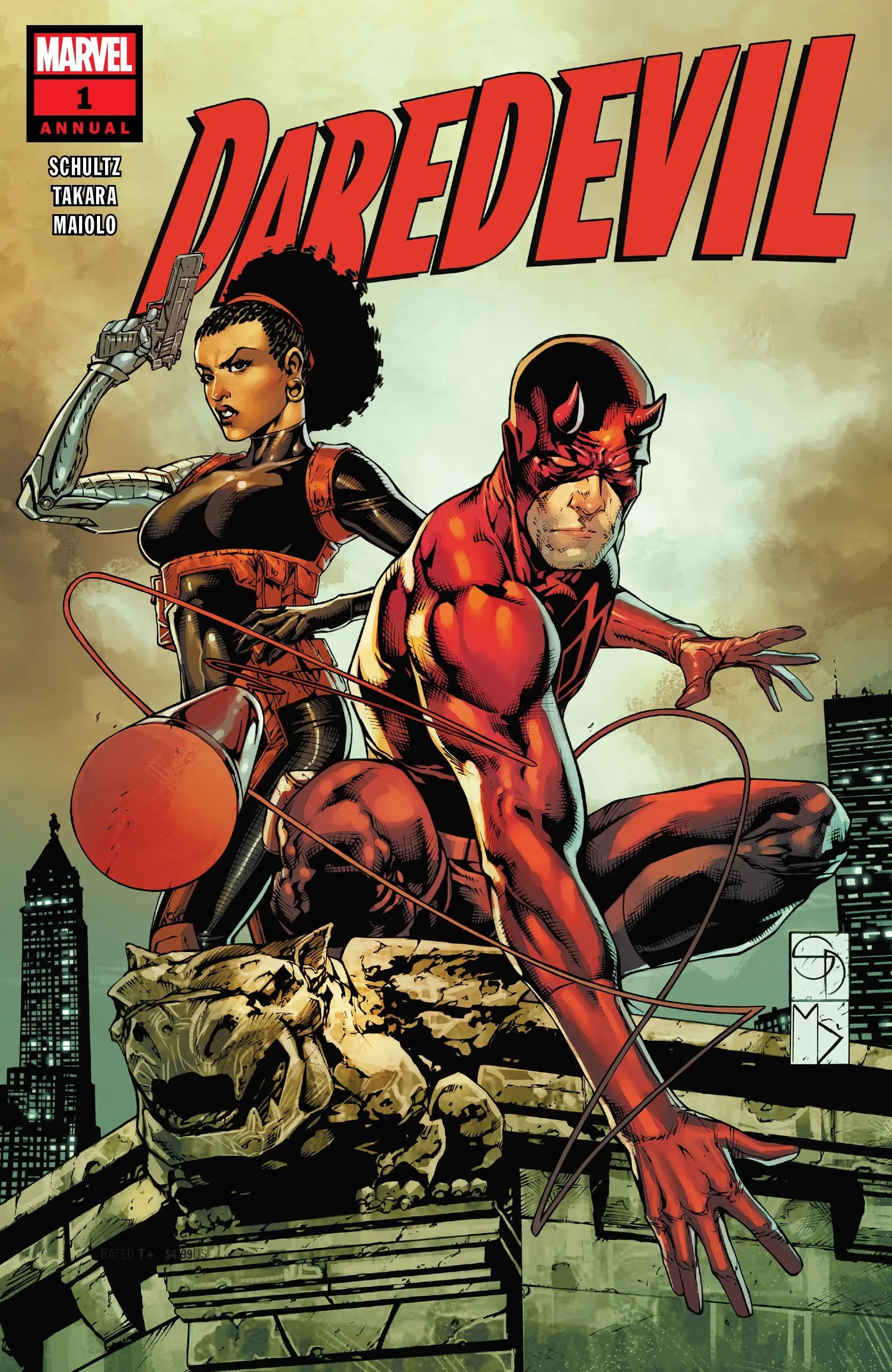 Daredevil Annual #1 cover