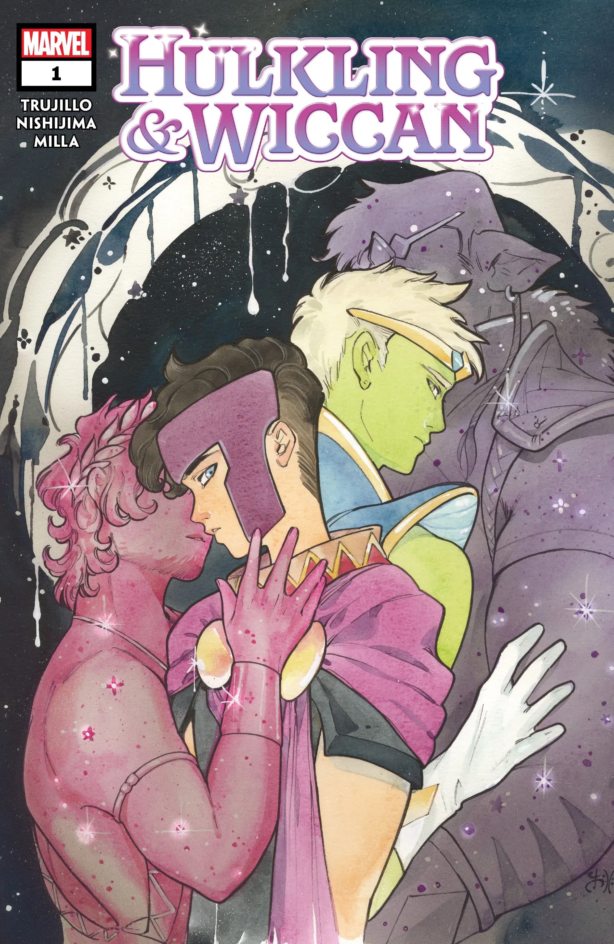 Hulkling & Wiccan #1 cover