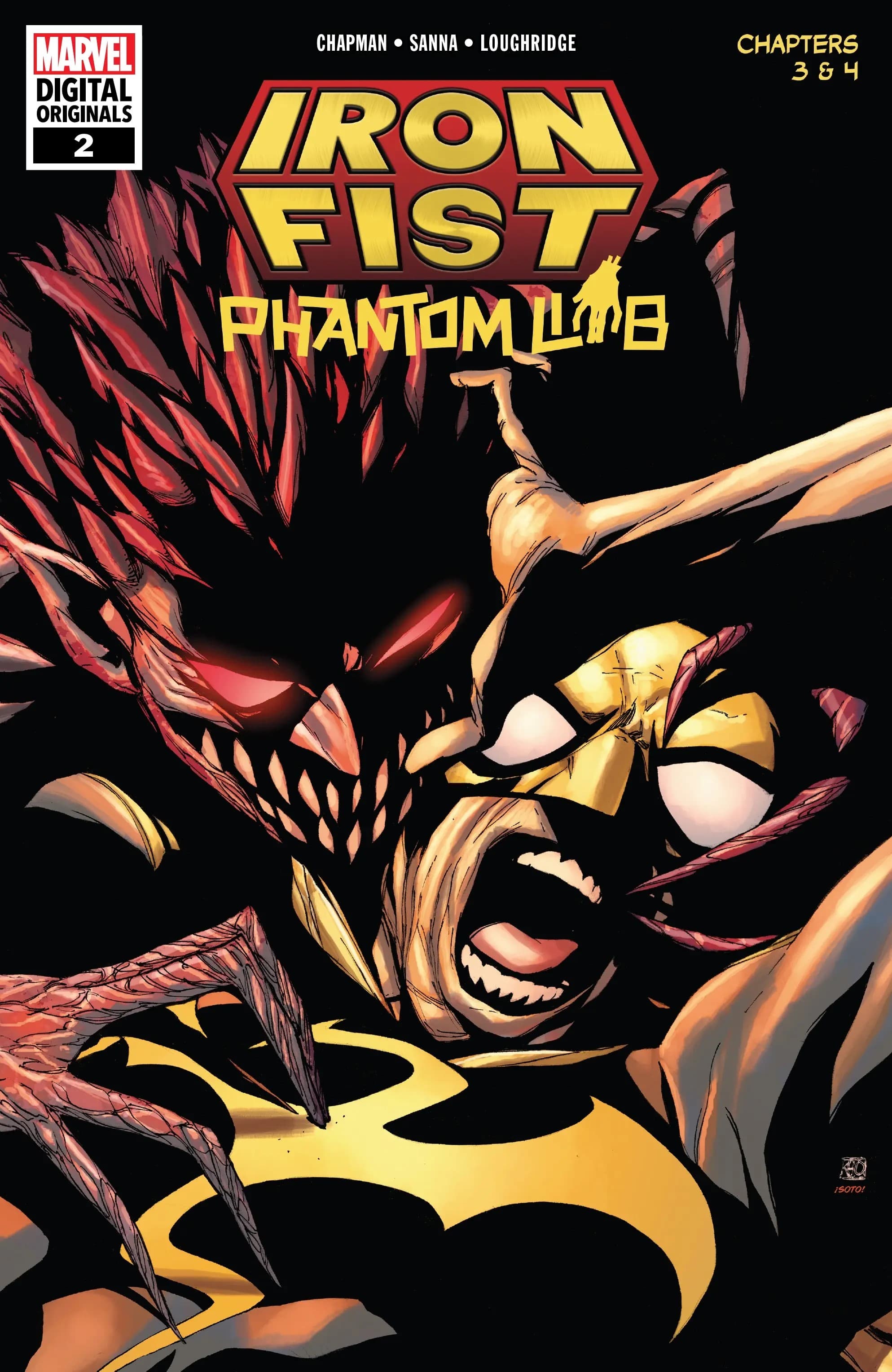 Iron Fist #2 cover