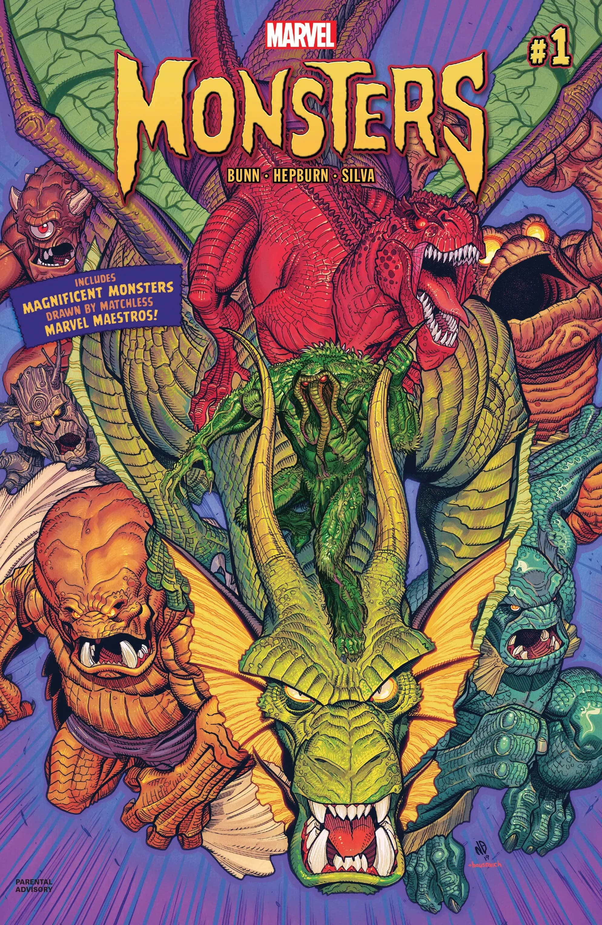Marvel Monsters #1 cover
