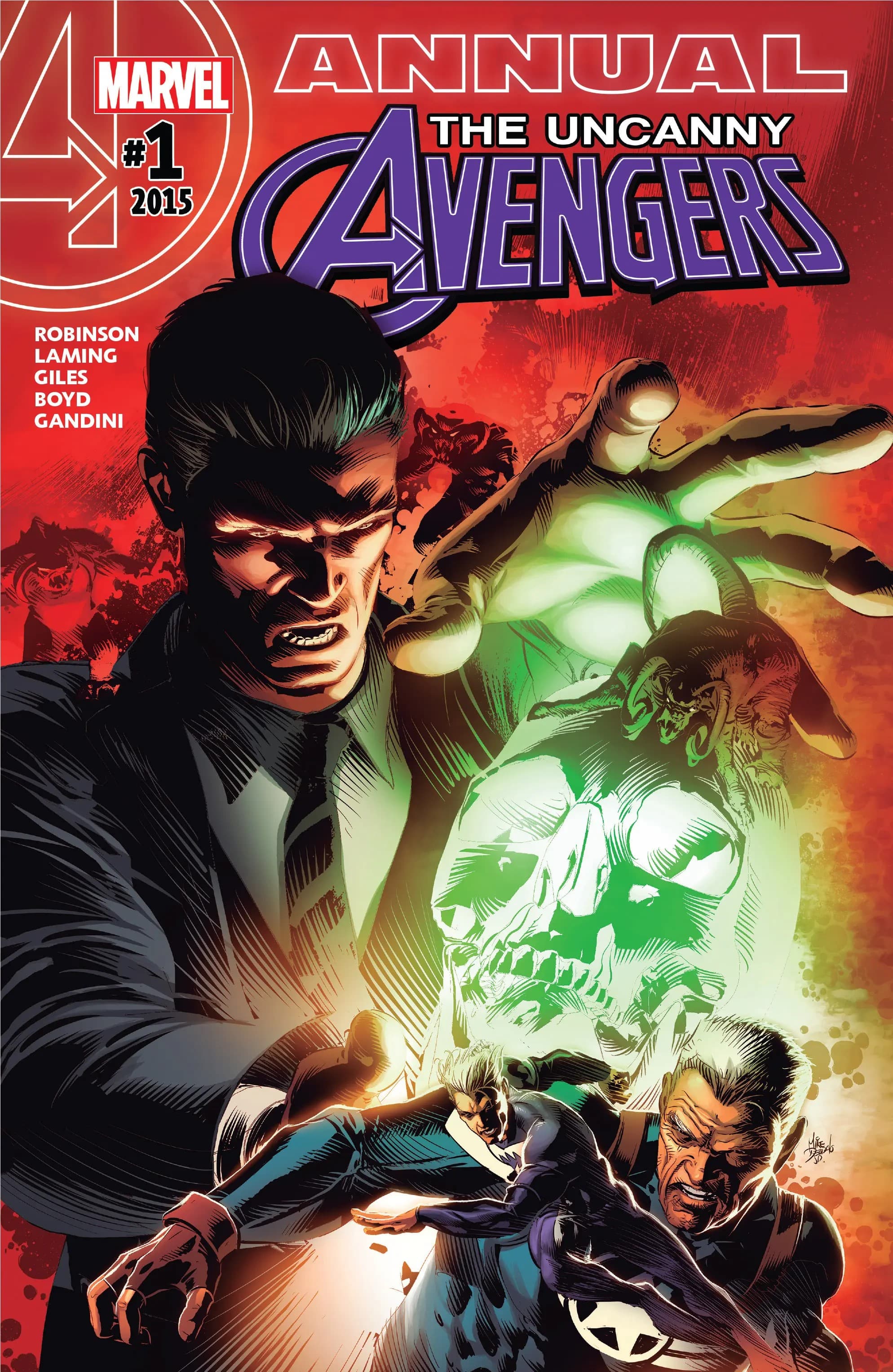 Uncanny Avengers Annual cover — © Marvel Comics