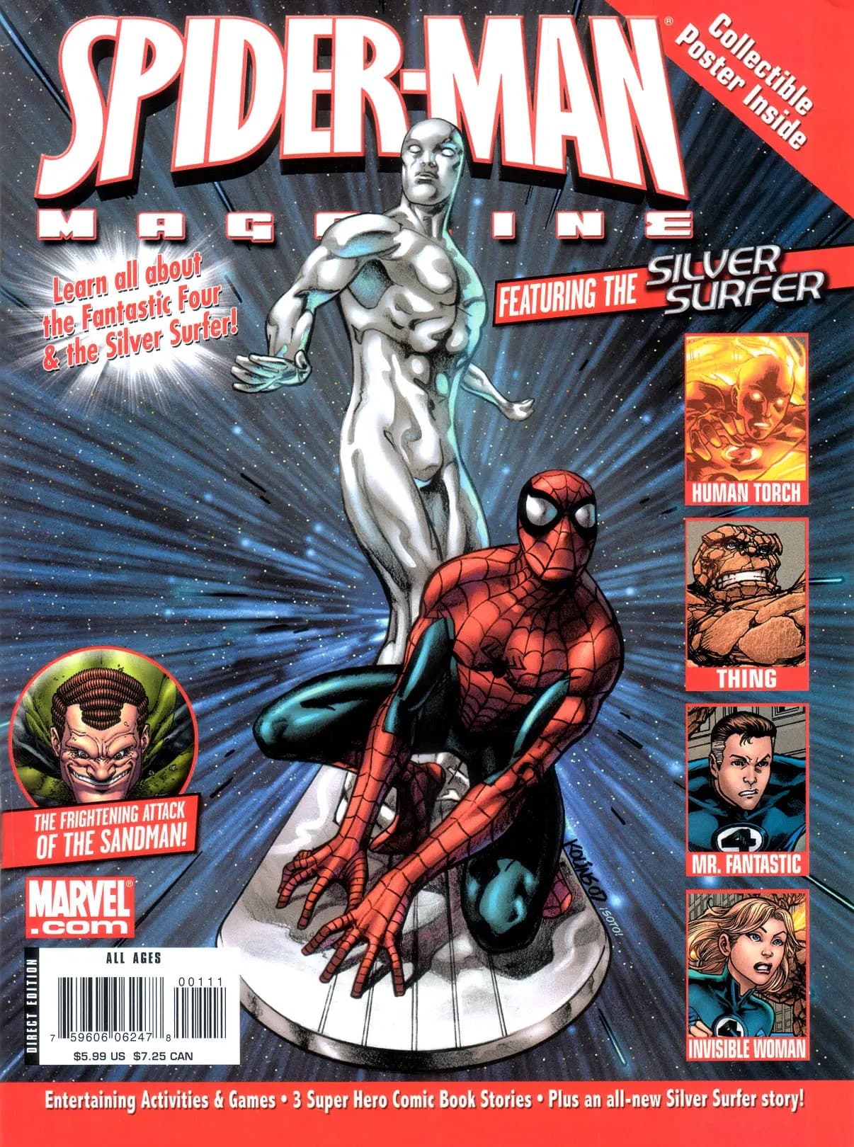 Amazing Spider-Man featuring the Silver Surfer Magazine #1