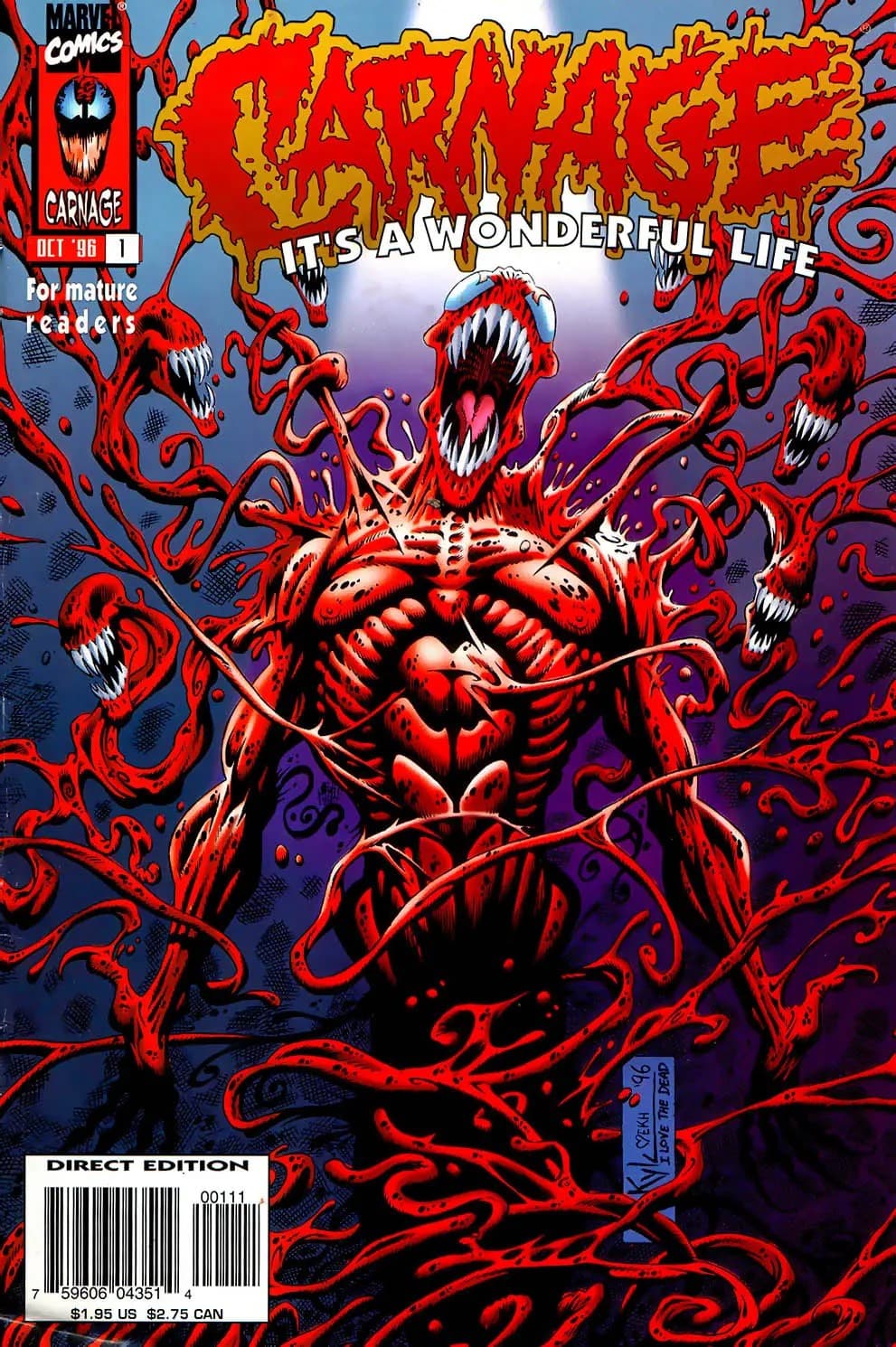 Carnage: It's a Wonderful Life #1 cover