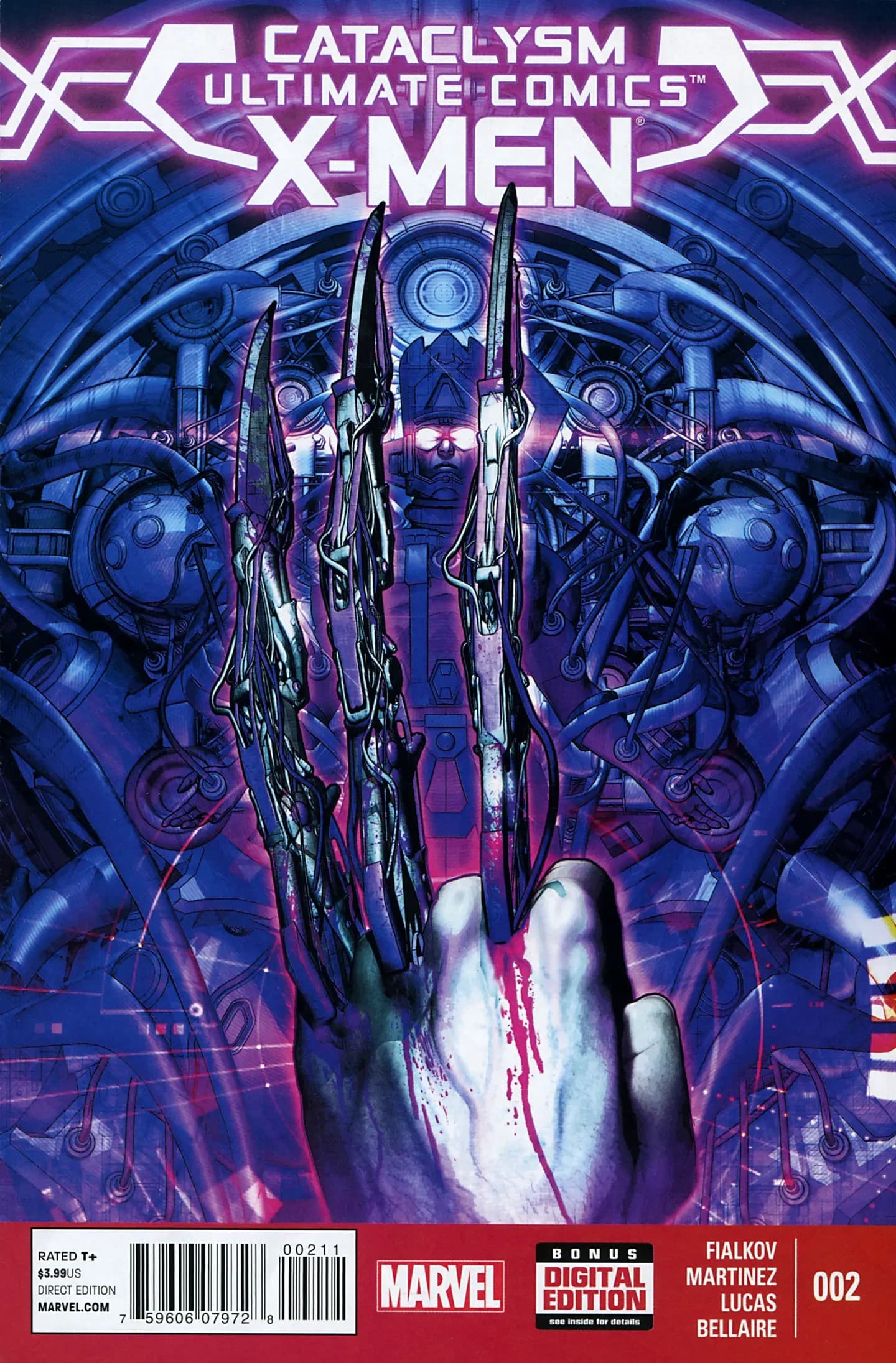 Cataclysm: Ultimate X-Men #2 cover