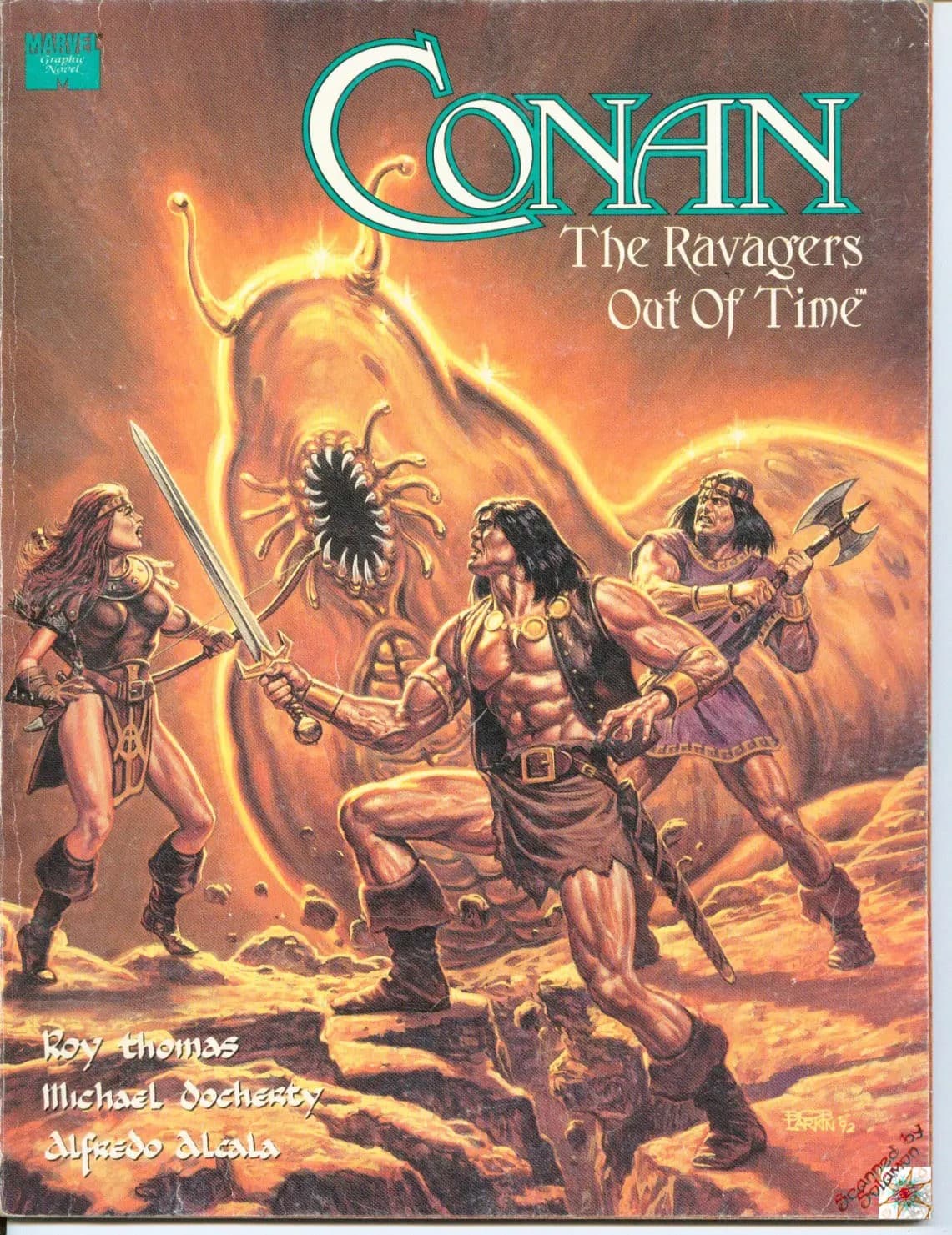 Conan: The Ravagers Out of Time cover — © Marvel Comics